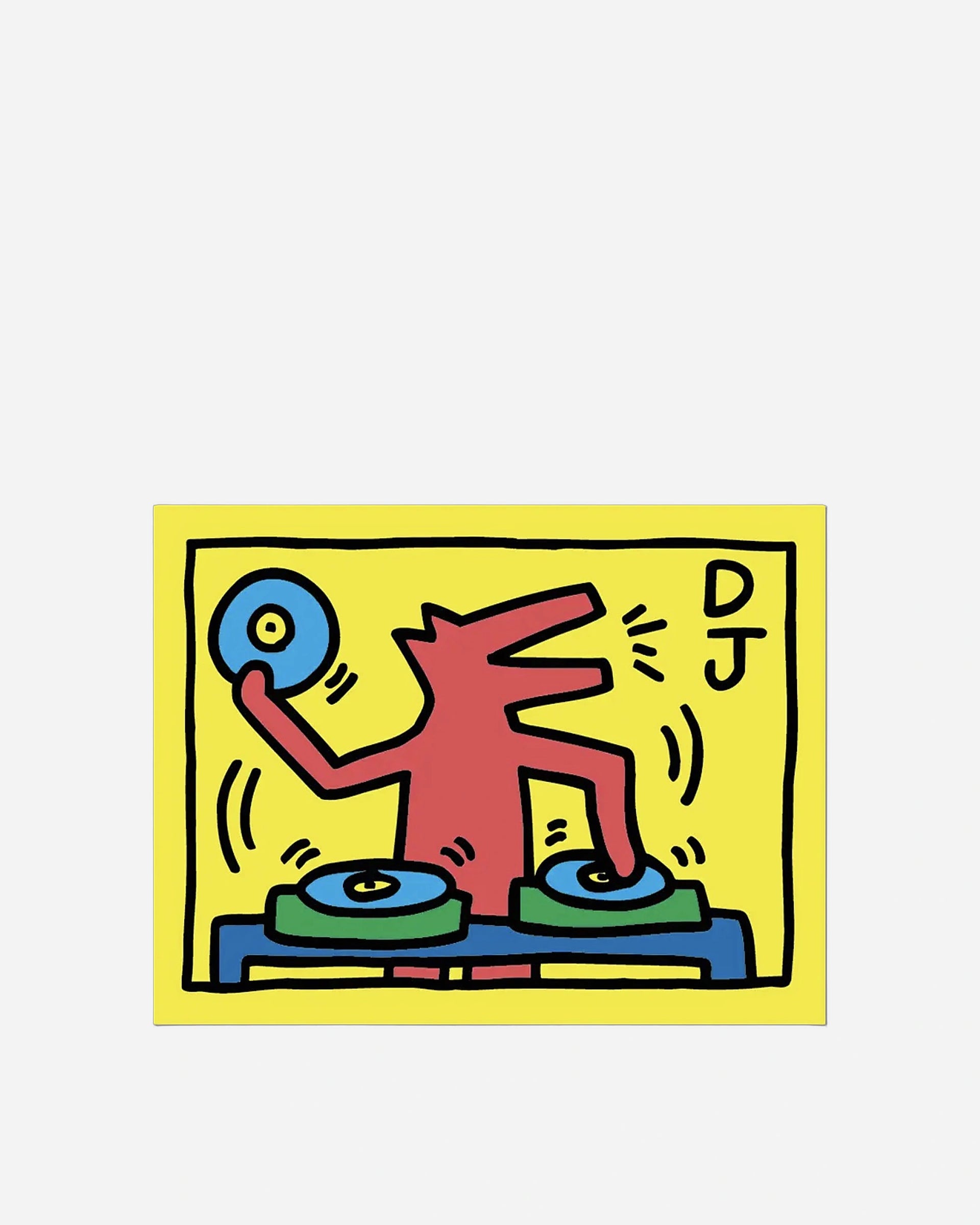 Dog DJ sticker
