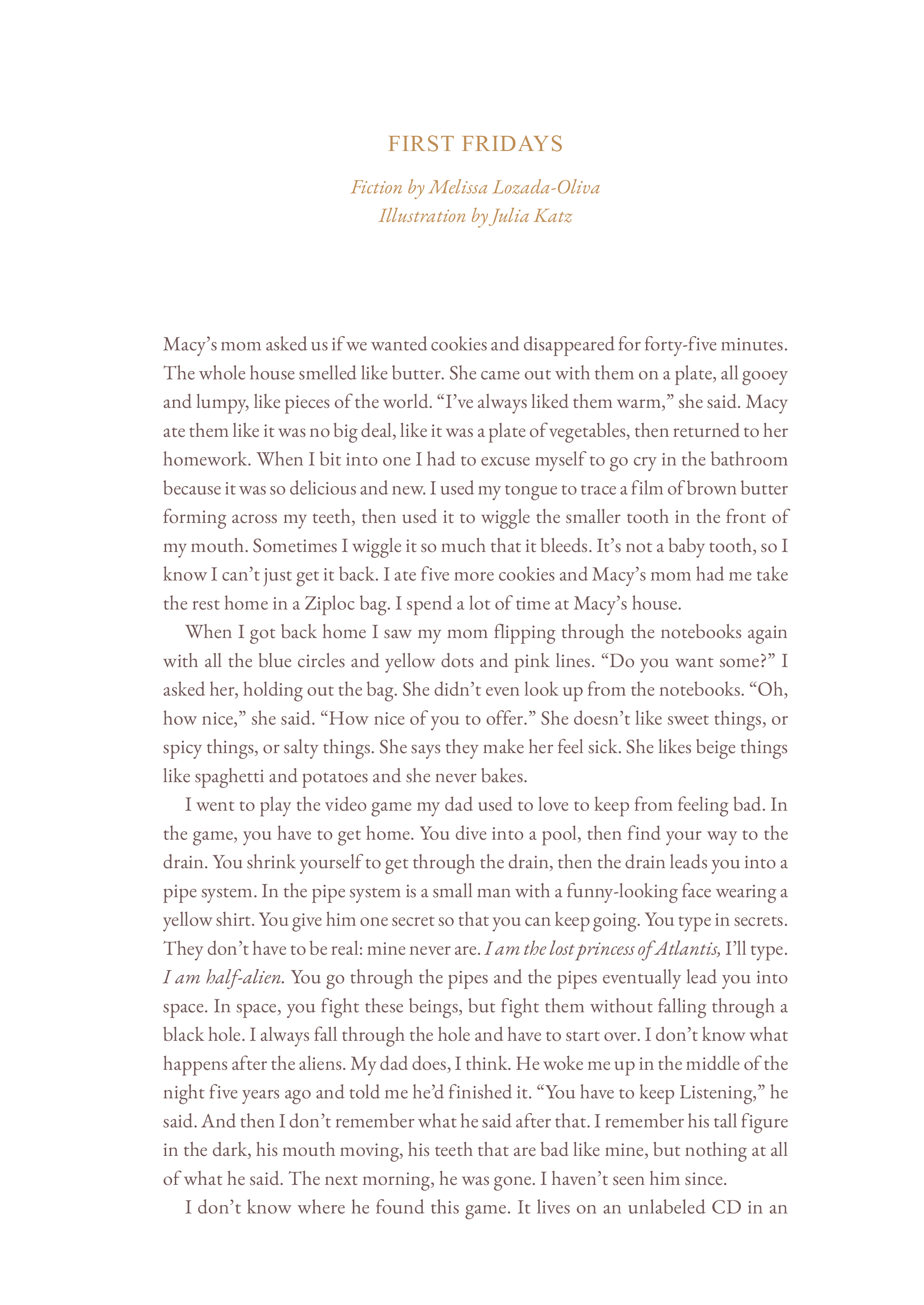 Cake Zine Volume 4: Tough Cookie