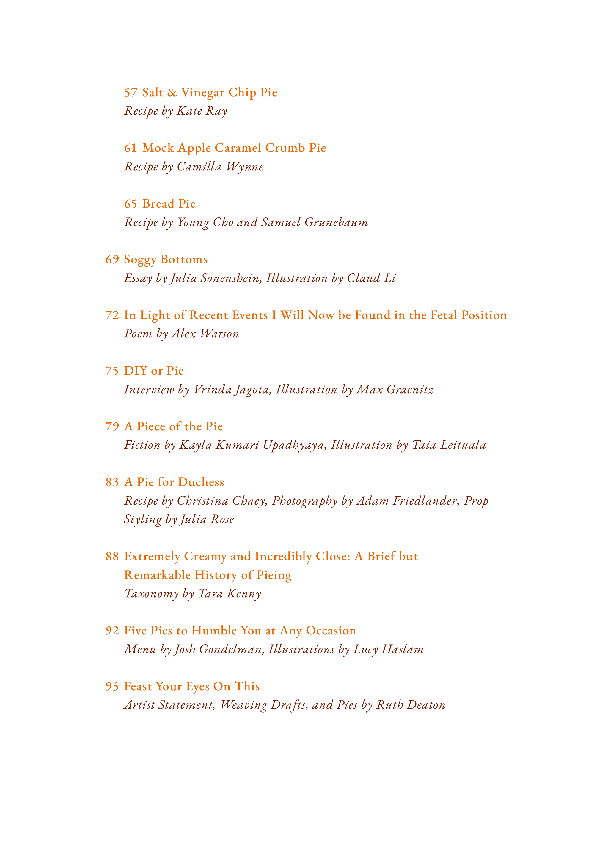 Cake Zine Volume 3: Humble Pie