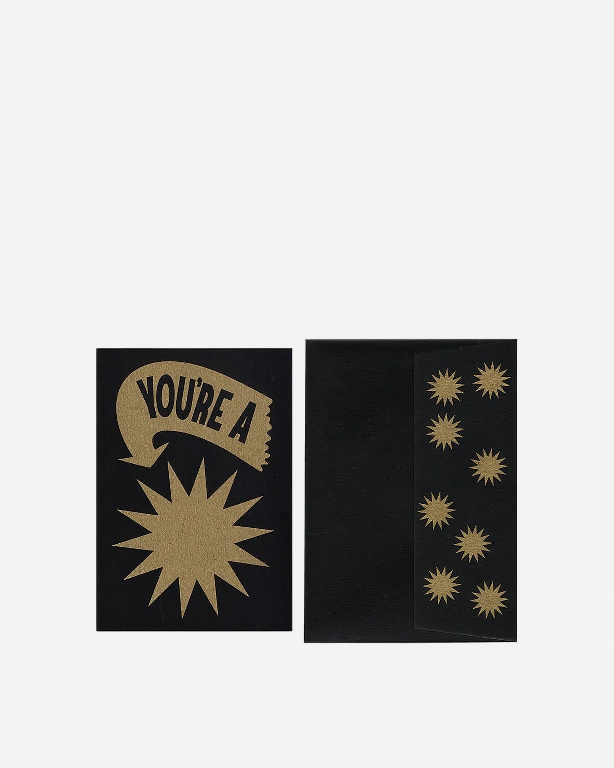 A photo of Star greeting card