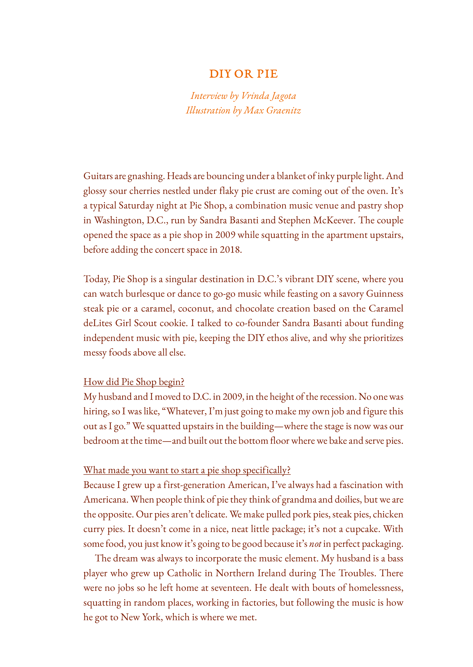 Cake Zine Volume 3: Humble Pie