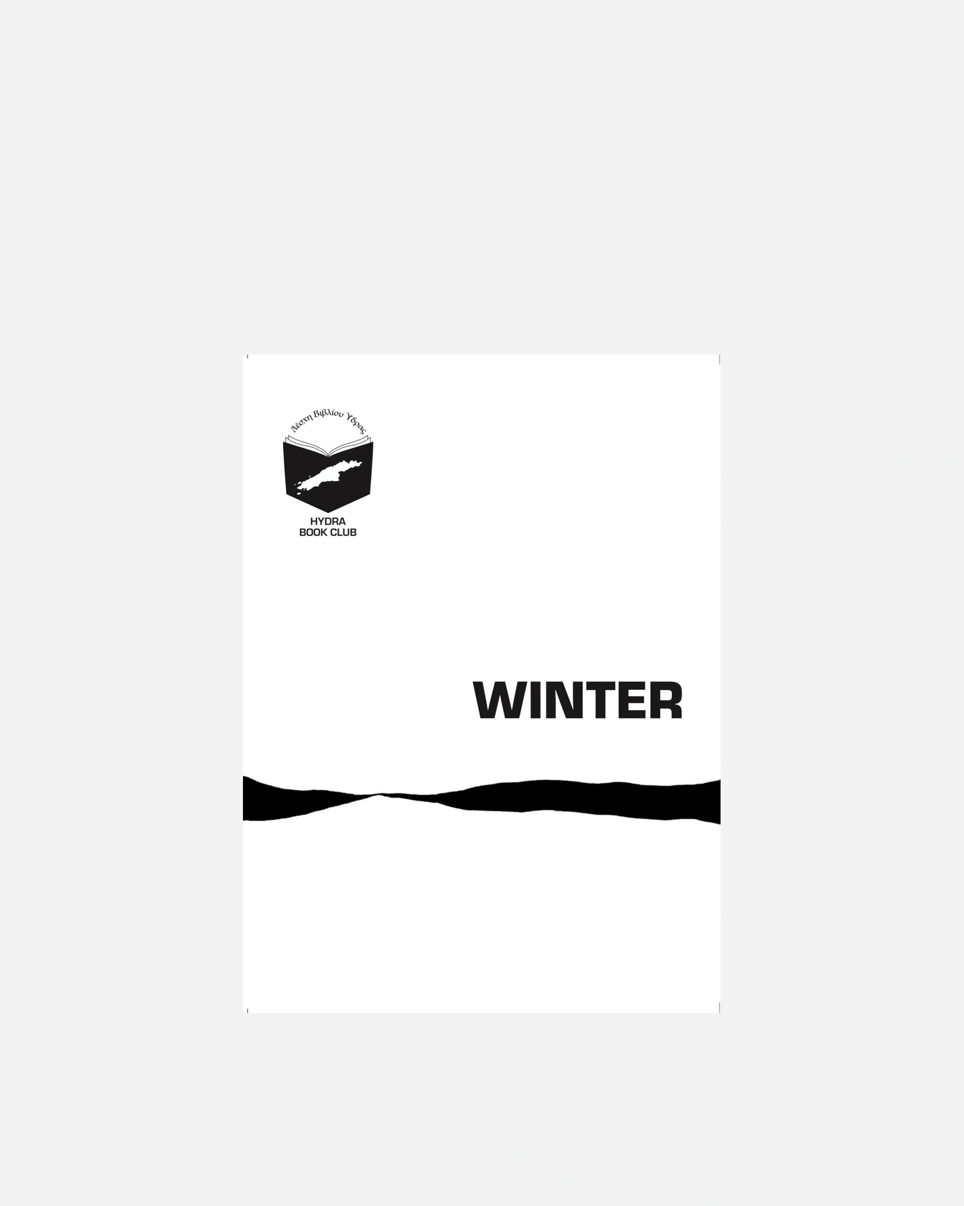 Hydra Book Club Journal #Winter