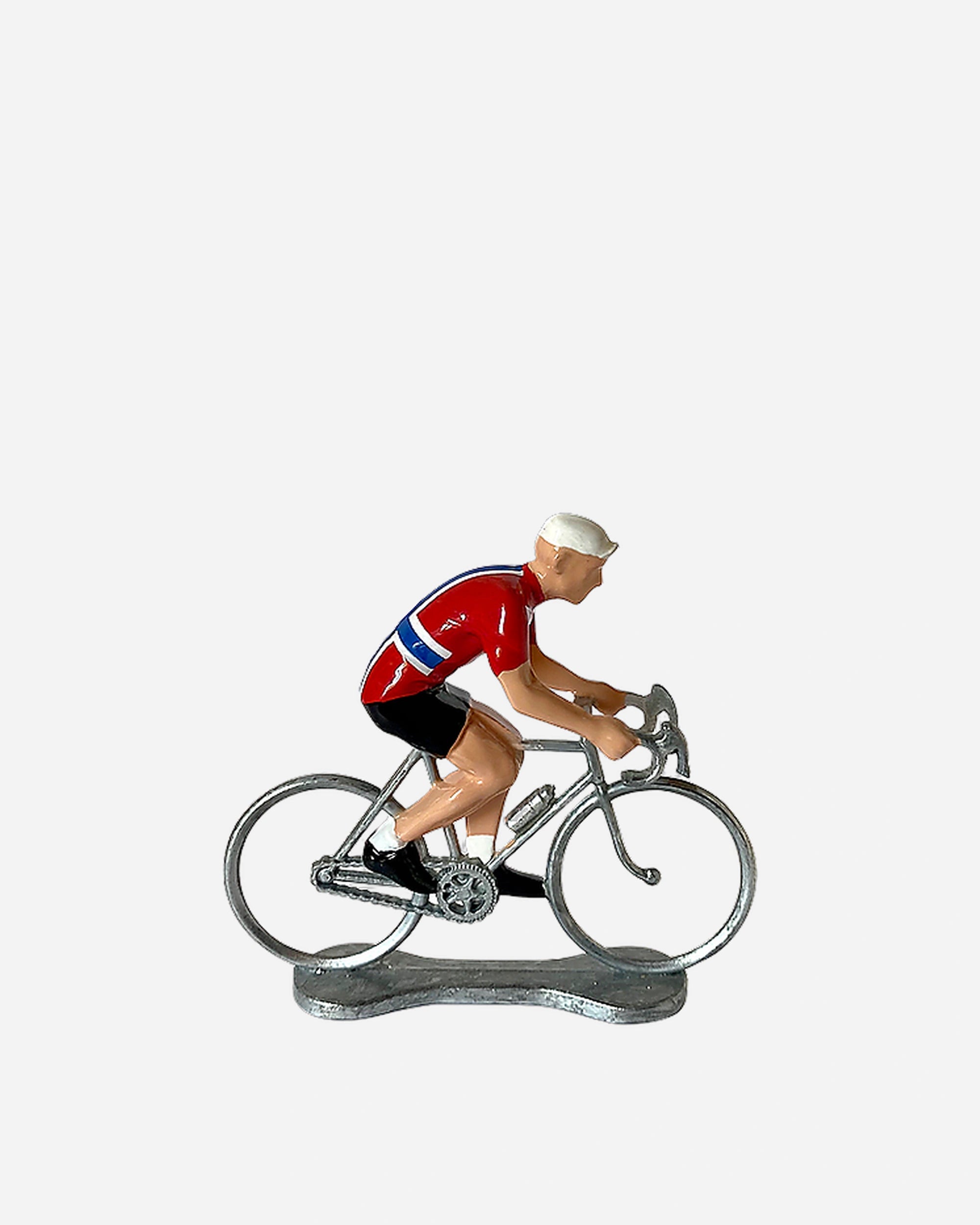 Norway cyclist figurine