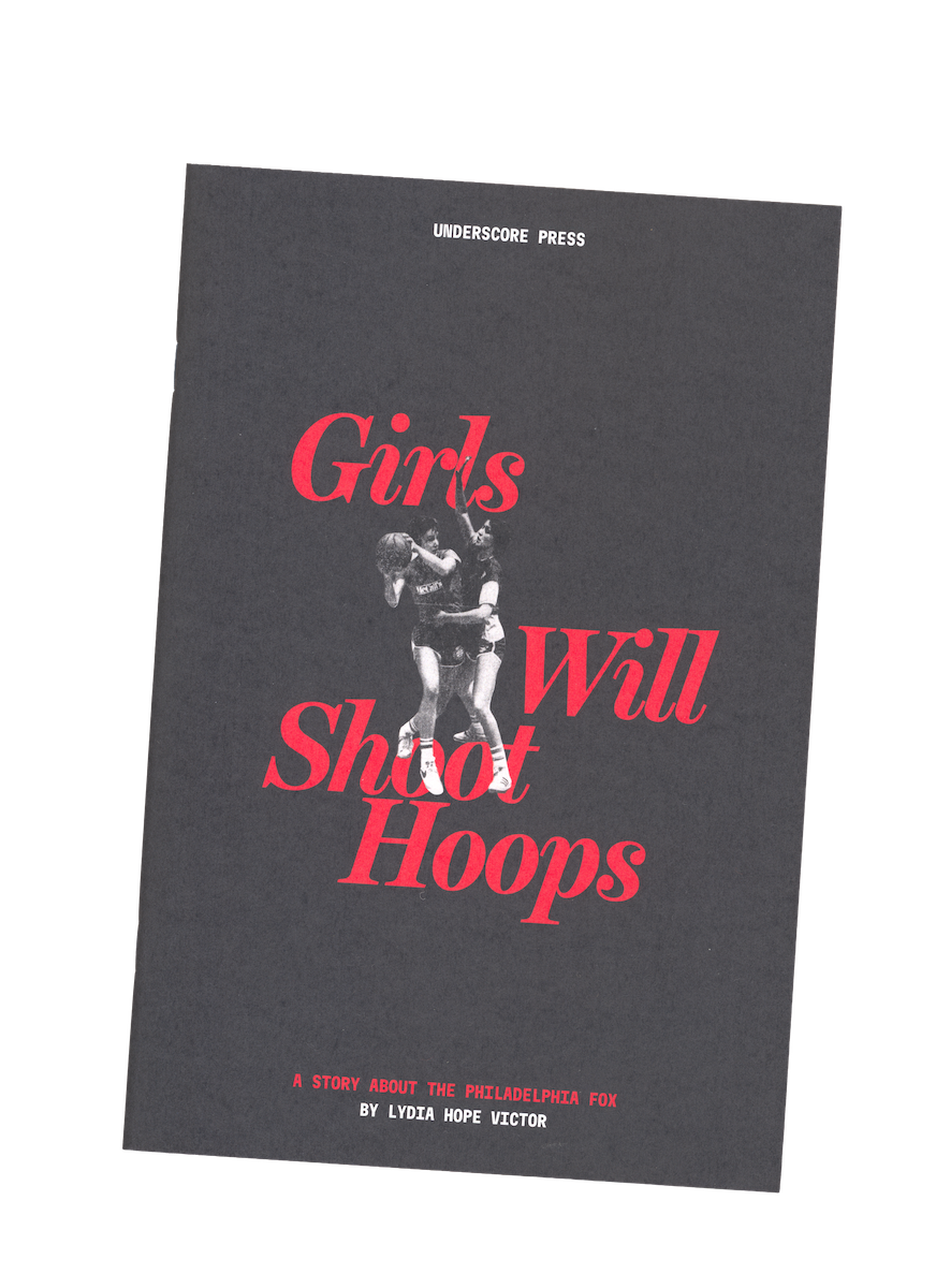 Girls Will Shoot Hoops zine — magazine cover