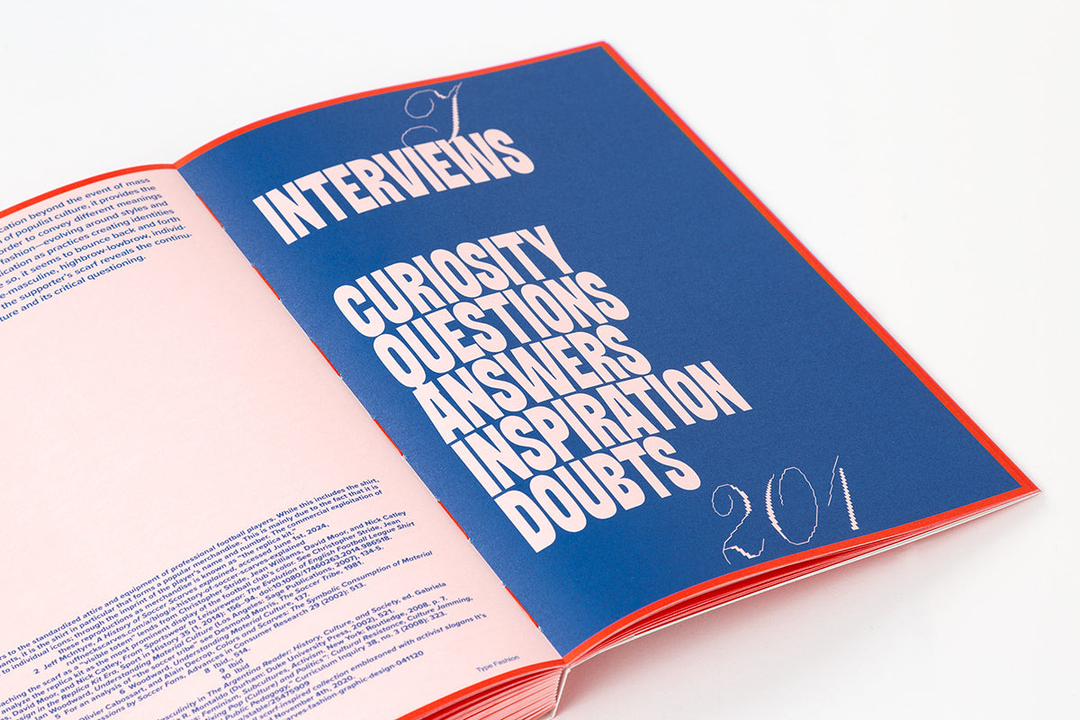 A photo of Slanted #44: Type Fashion