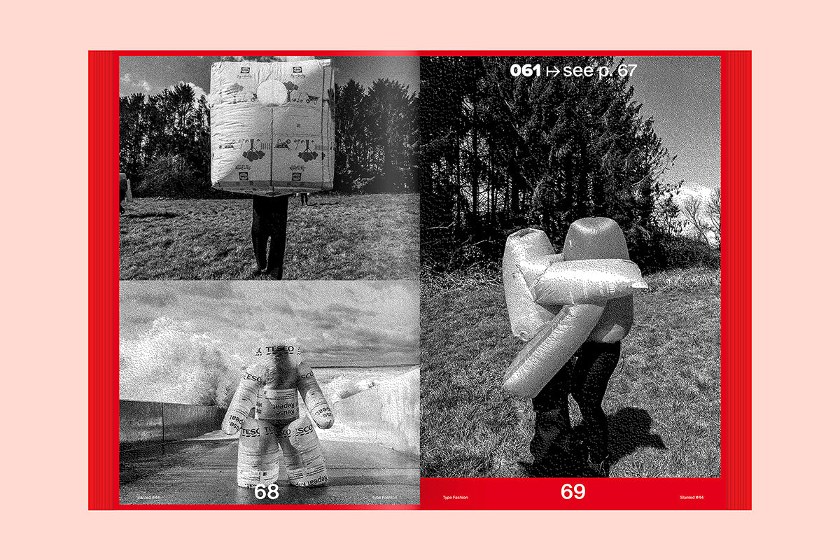 A photo of Slanted #44: Type Fashion