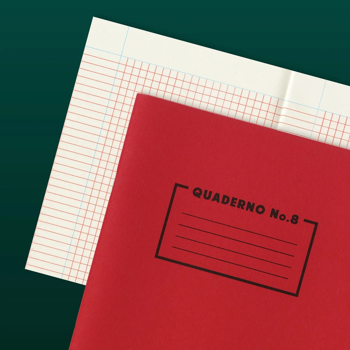 A photo of Quaderno No. 8 - Maths Grid Notebook