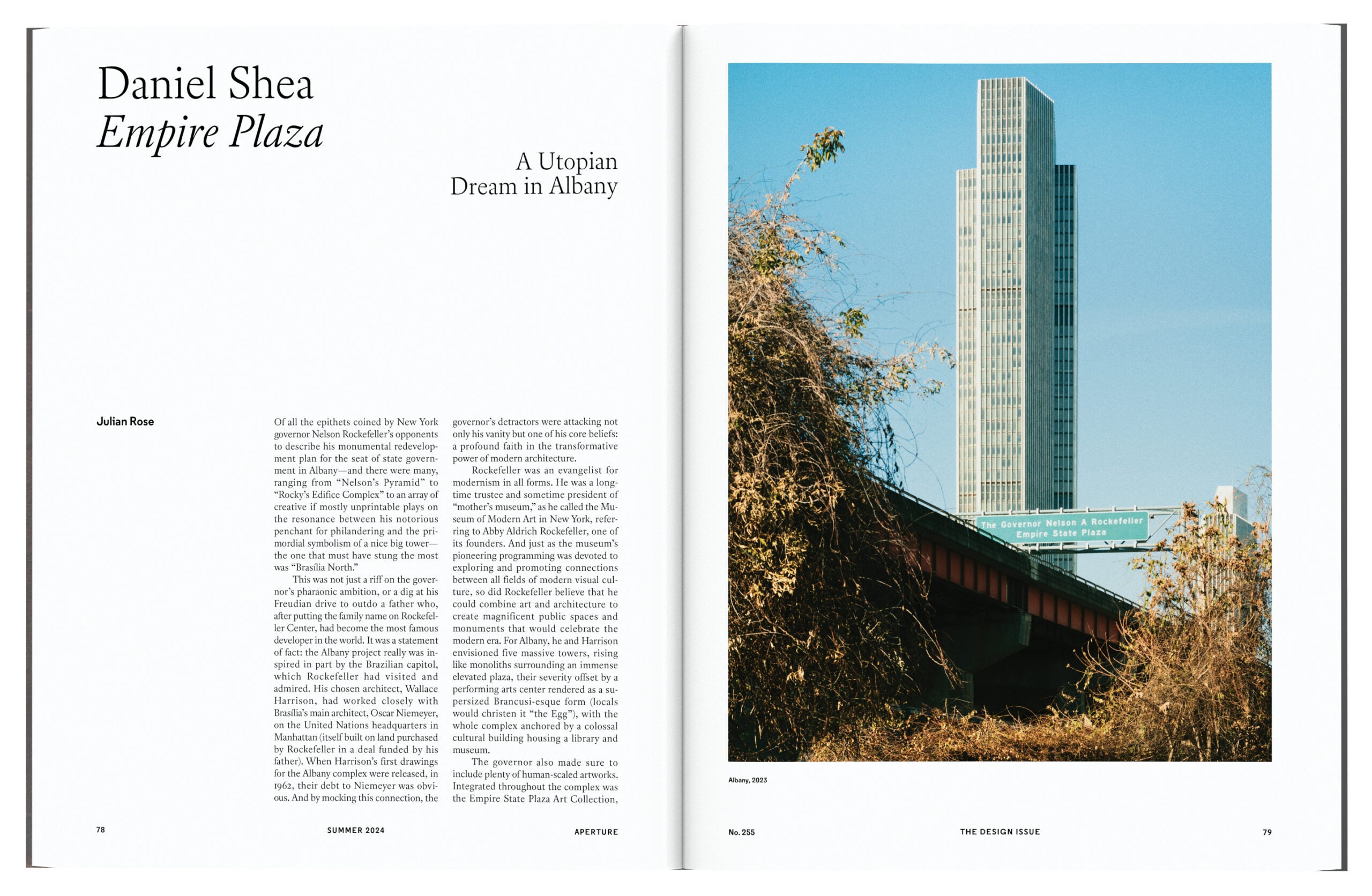 A photo of Design Issue: Aperture No. 255