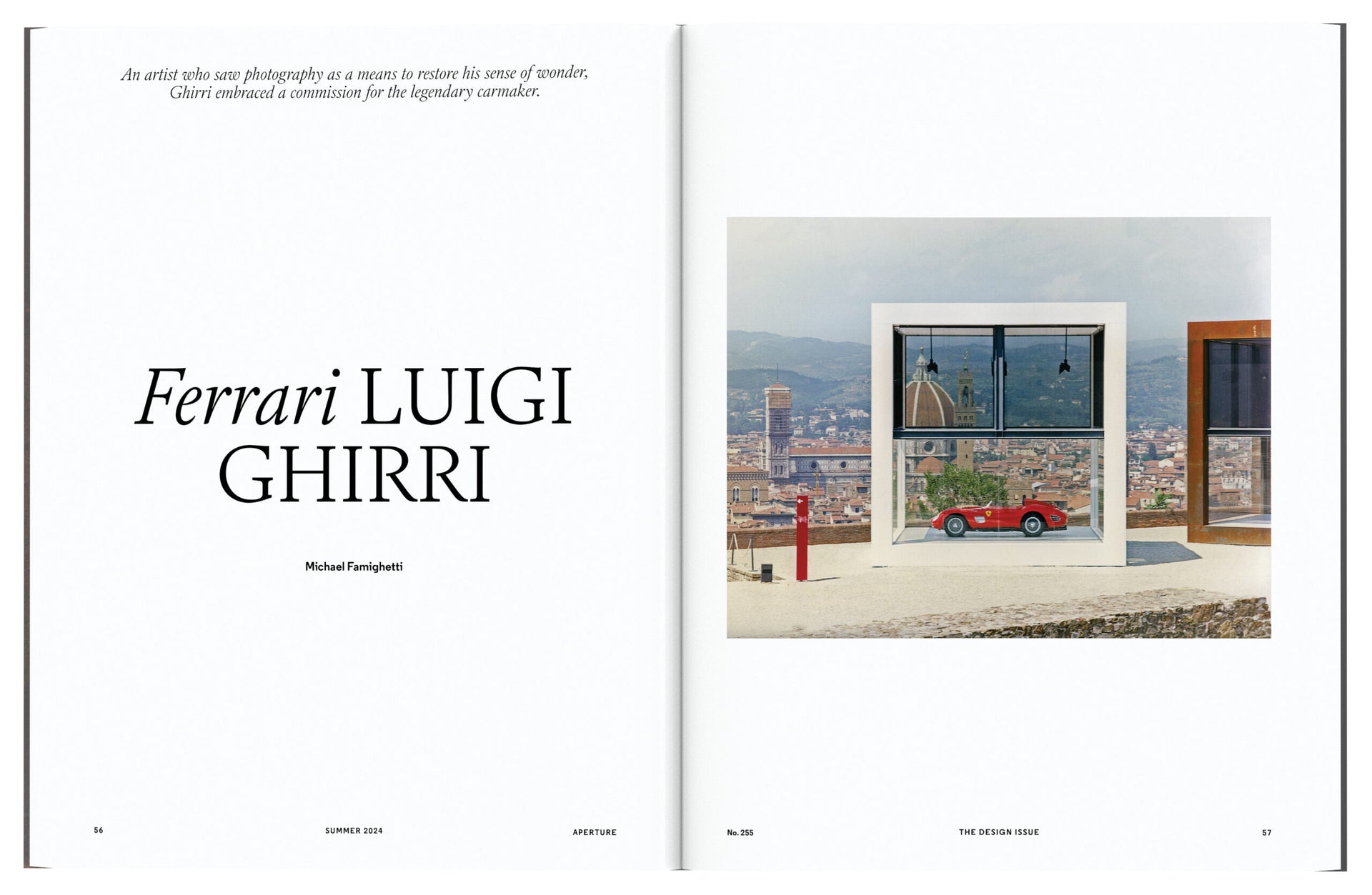 A photo of Design Issue: Aperture No. 255