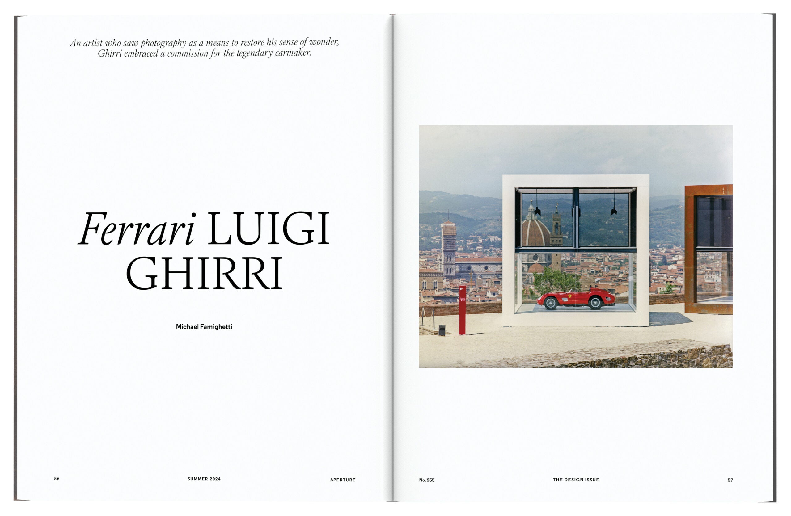 A photo of Design Issue: Aperture No. 255