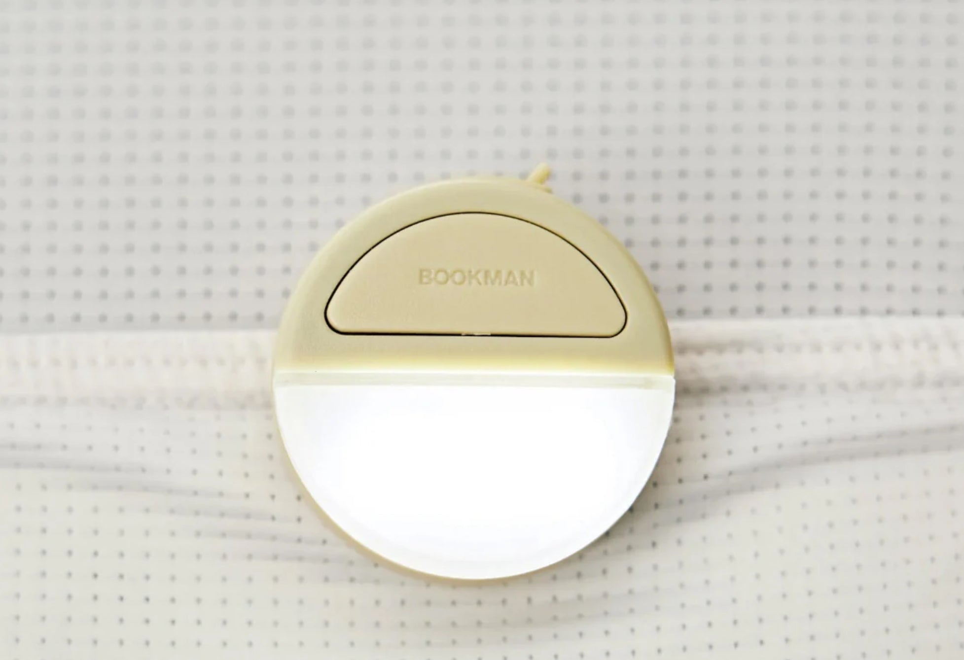 A photo of Eclipse clip on light in dusty yellow