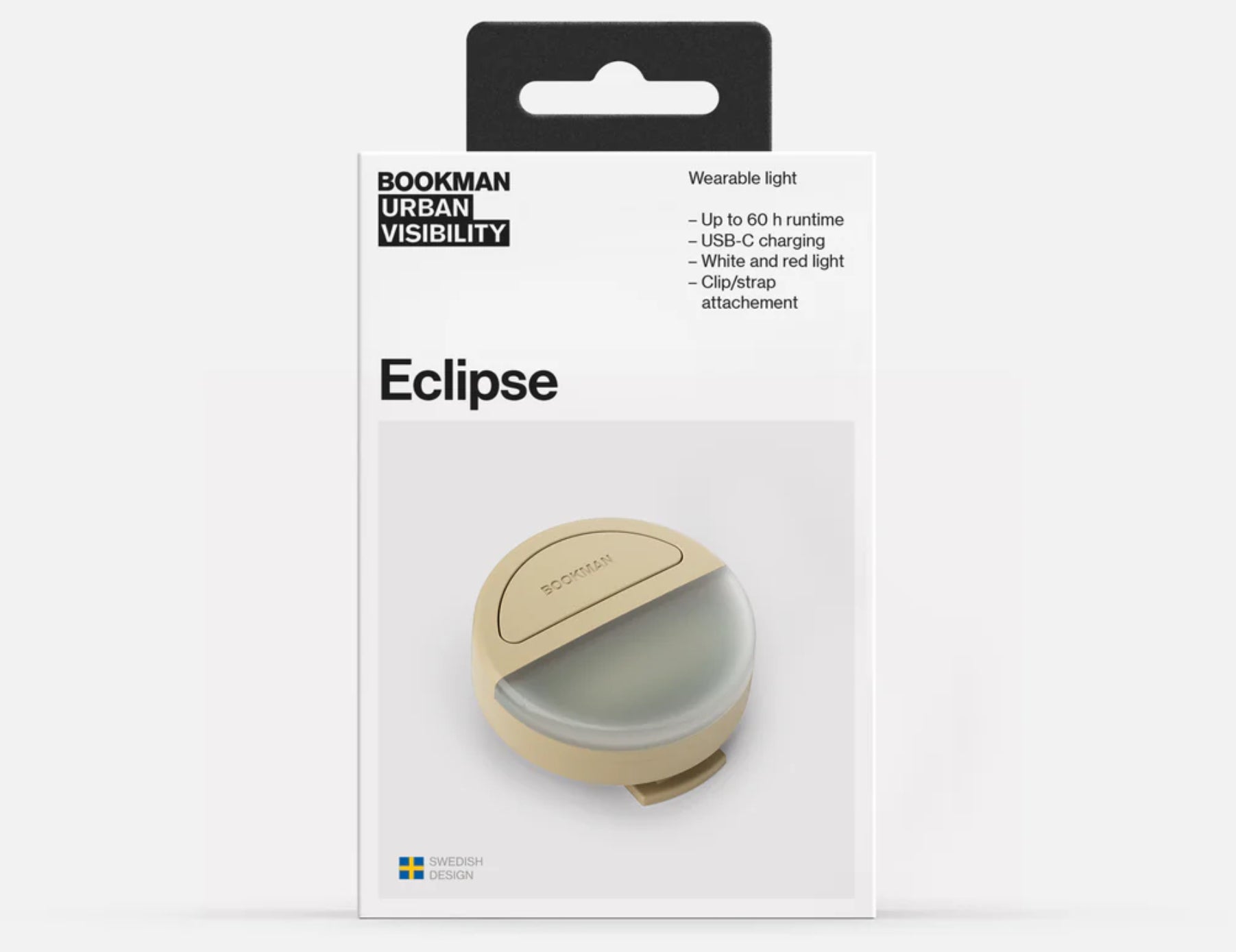 A photo of Eclipse clip on light in dusty yellow