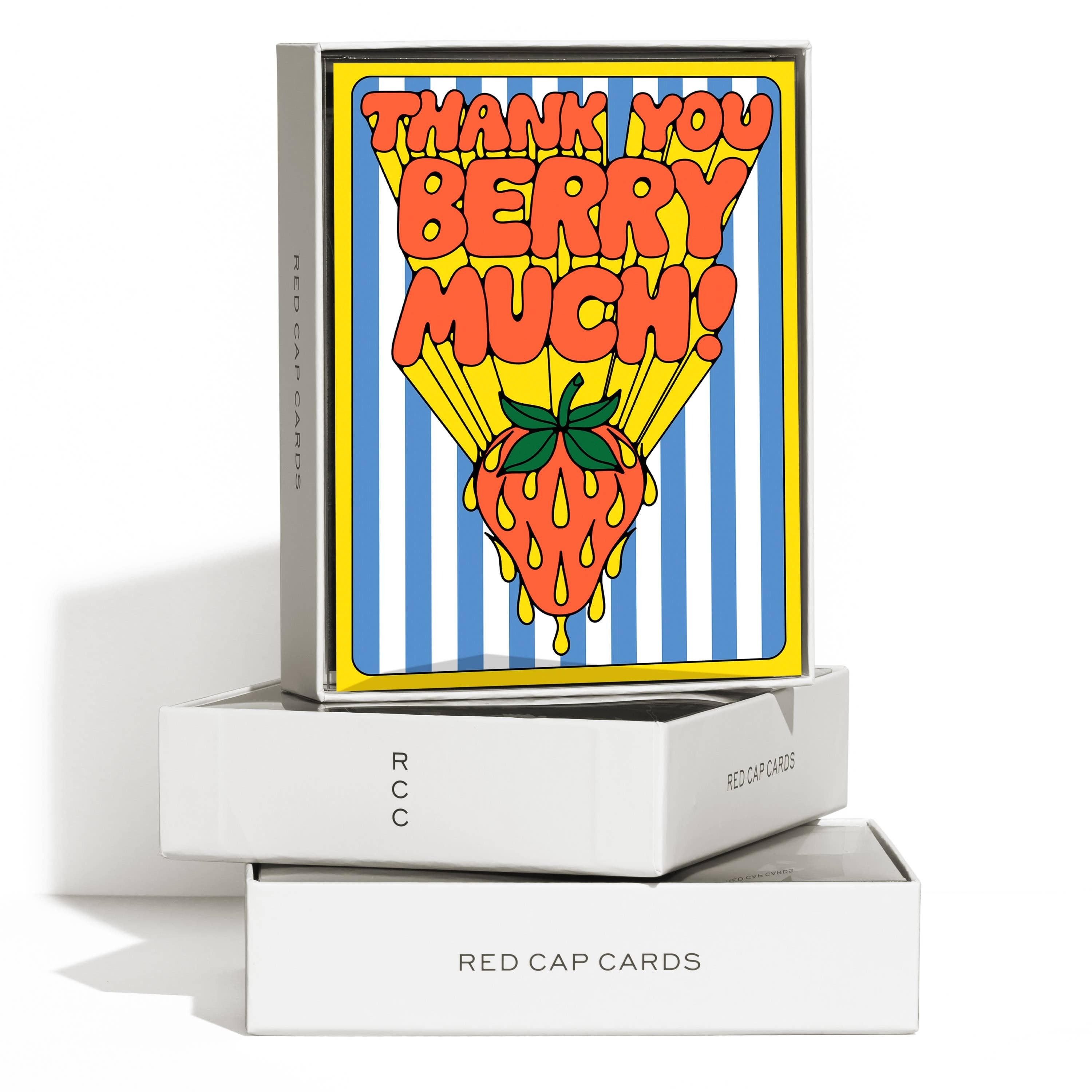 A photo of So Many Strawberries greeting card
