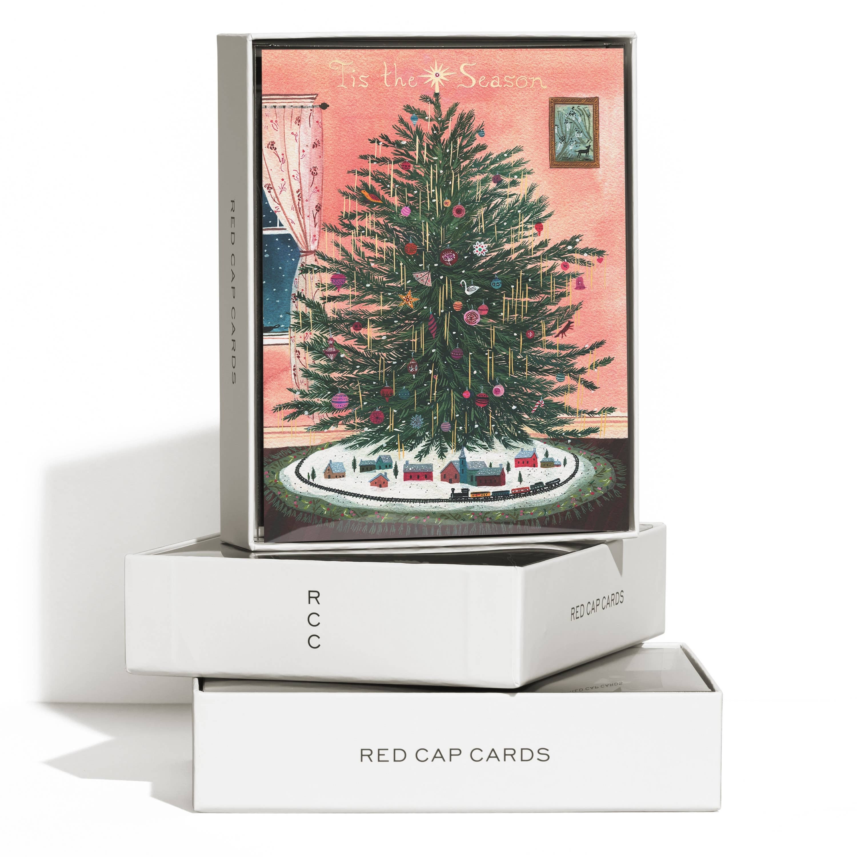 A photo of Tinsel Tree holiday greeting card