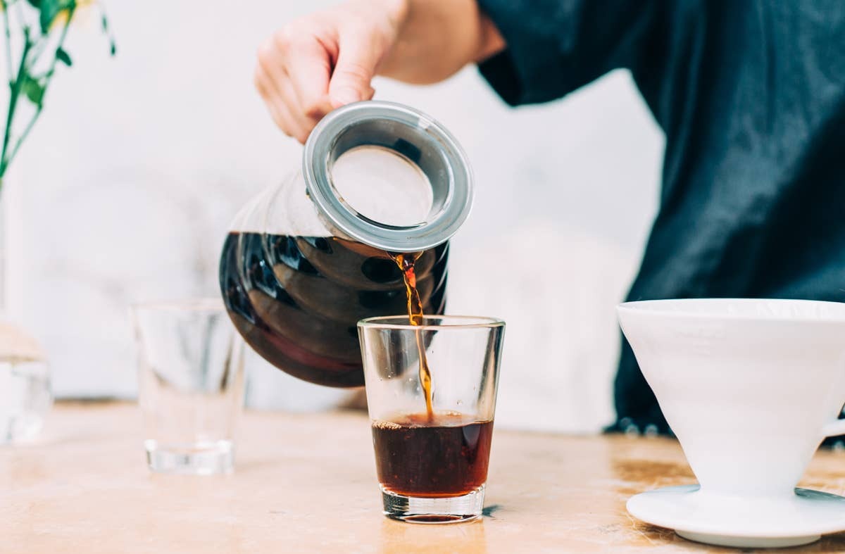 A photo of V60 Glass coffee server