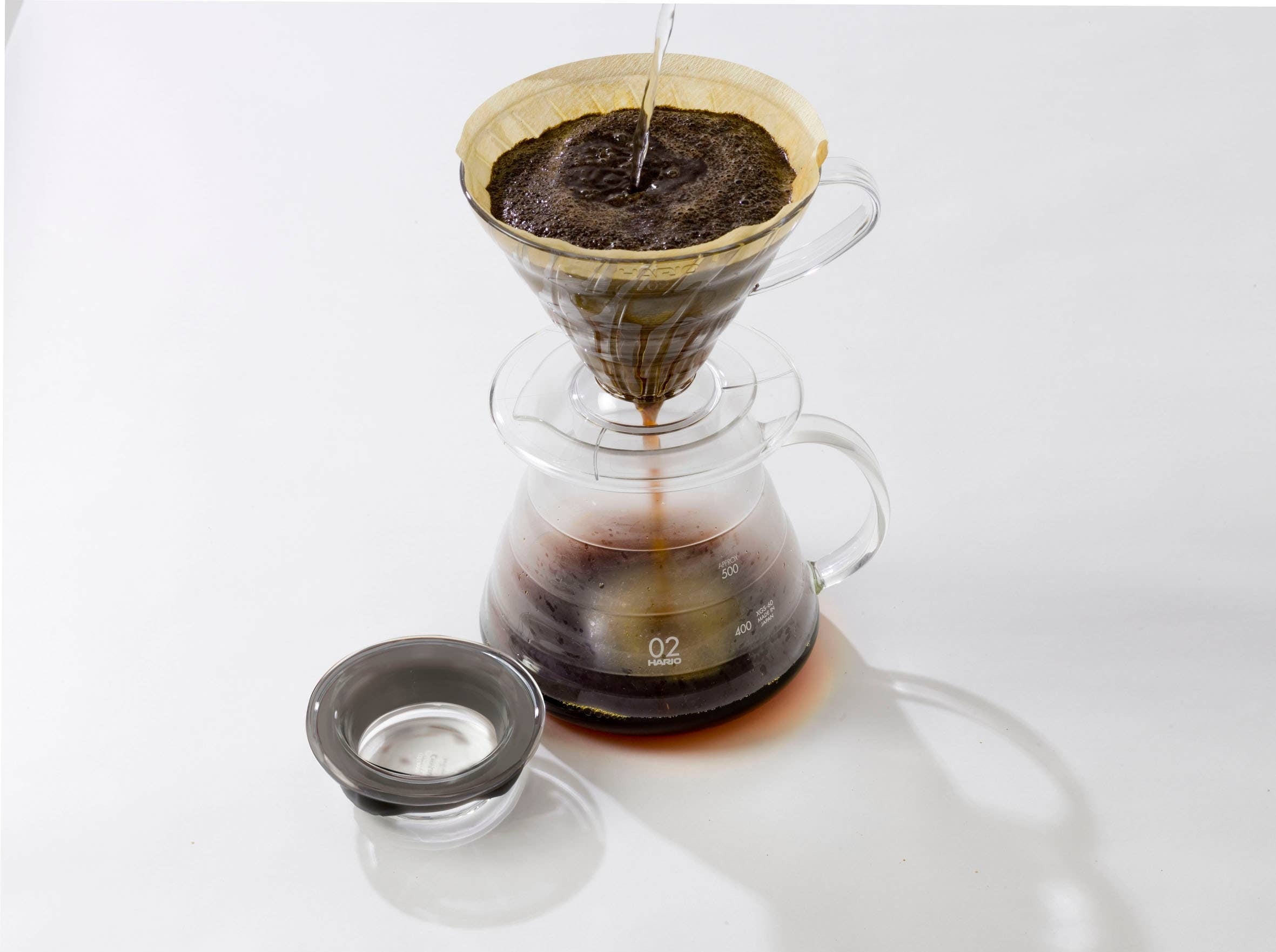 A photo of V60 Glass coffee server
