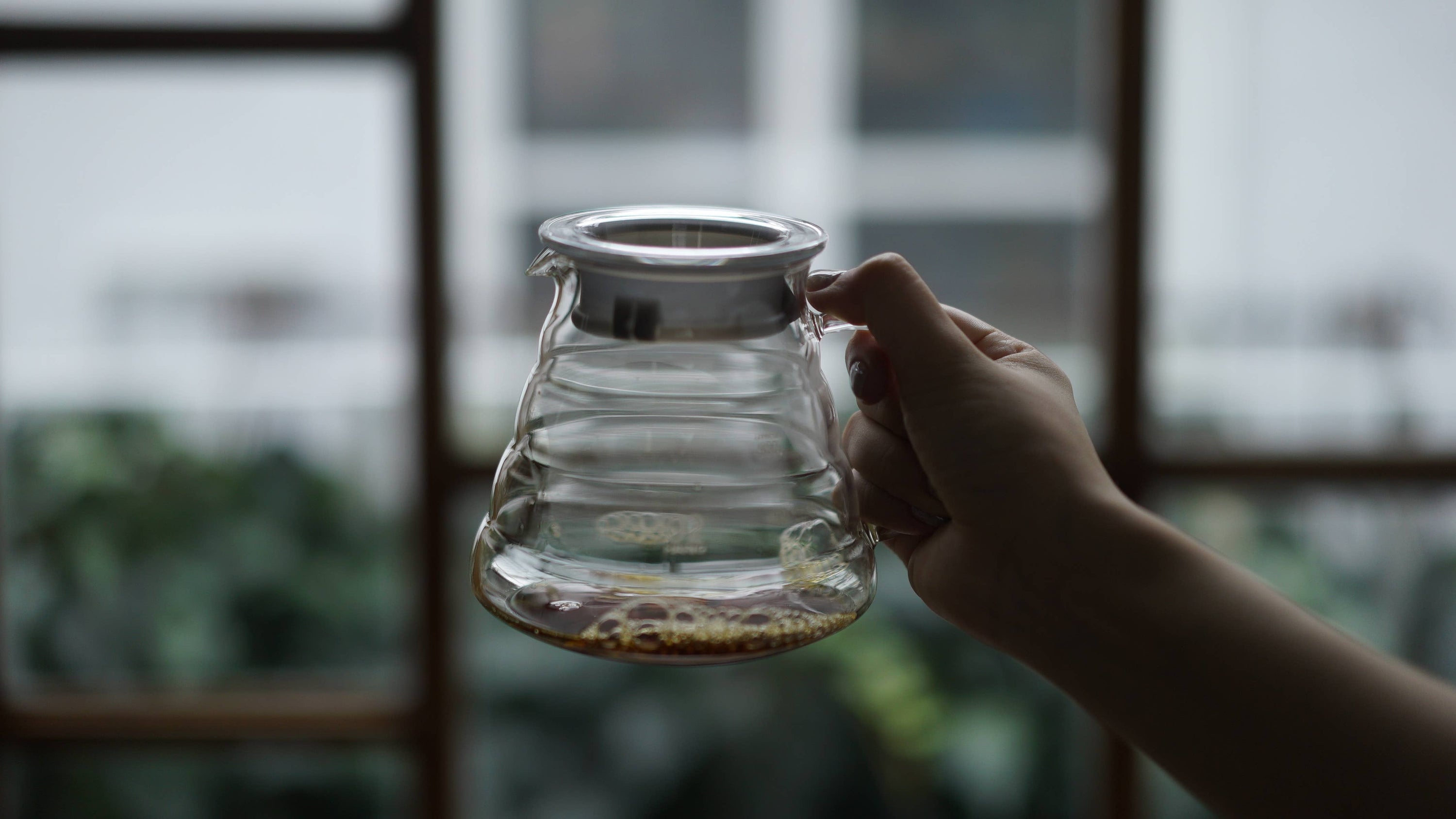 A photo of V60 Glass coffee server