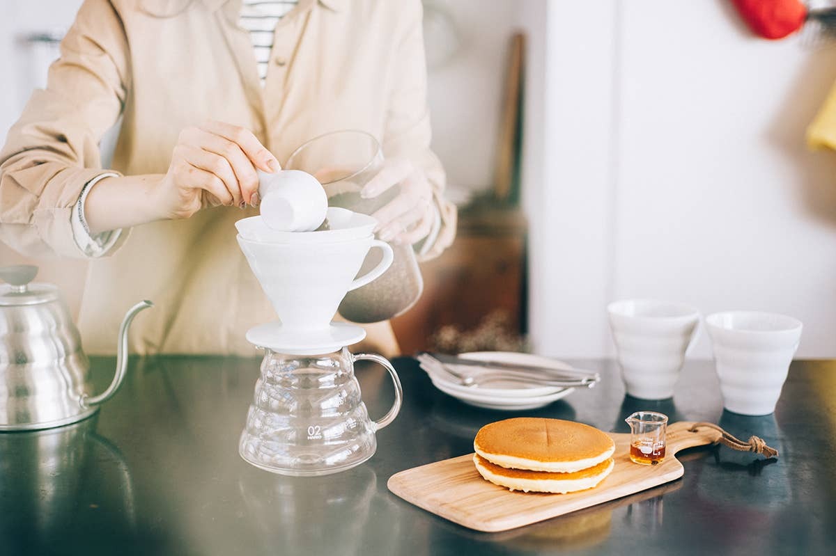 A photo of V60 Glass coffee server