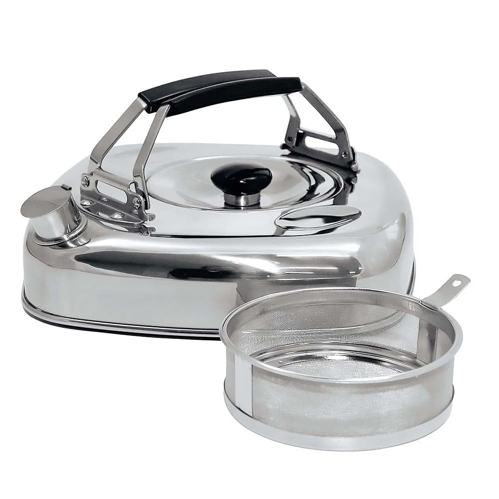 A photo of Good Design compact cube kettle