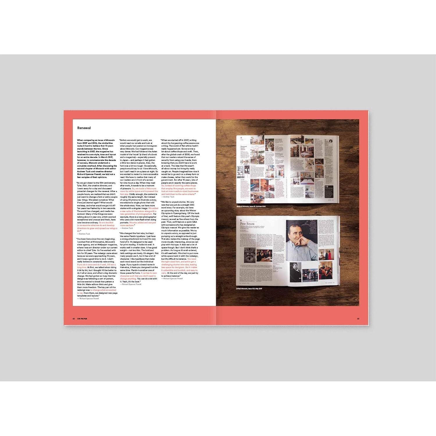 A photo of Magazine B: Monocle