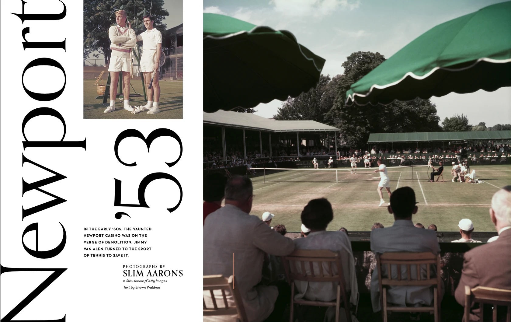 A photo of Racquet Magazine Issue 25