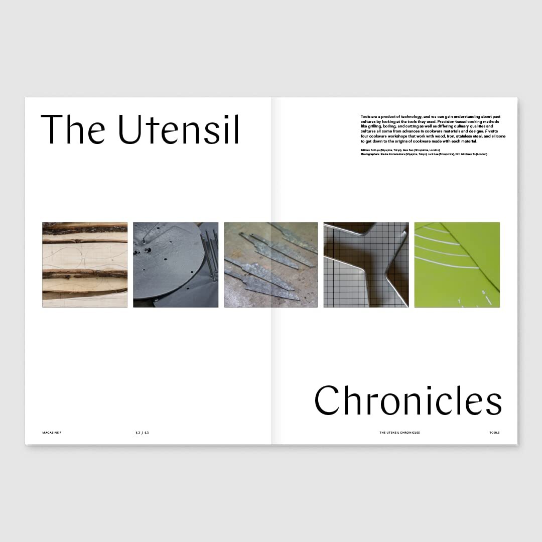 A photo of Magazine F: Tools