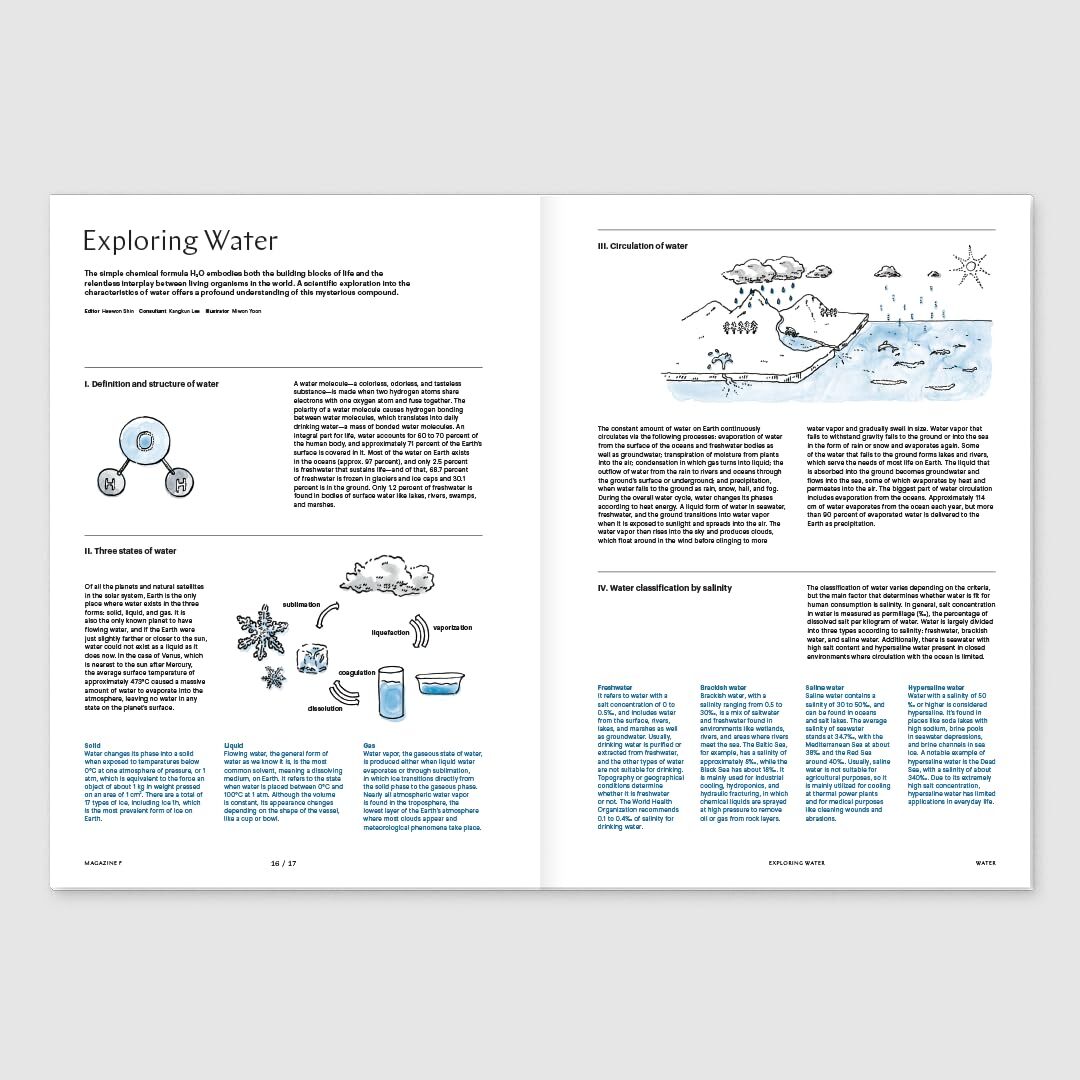 A photo of Magazine F: Water