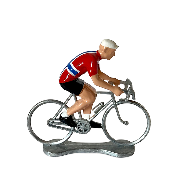 Norway cyclist figurine