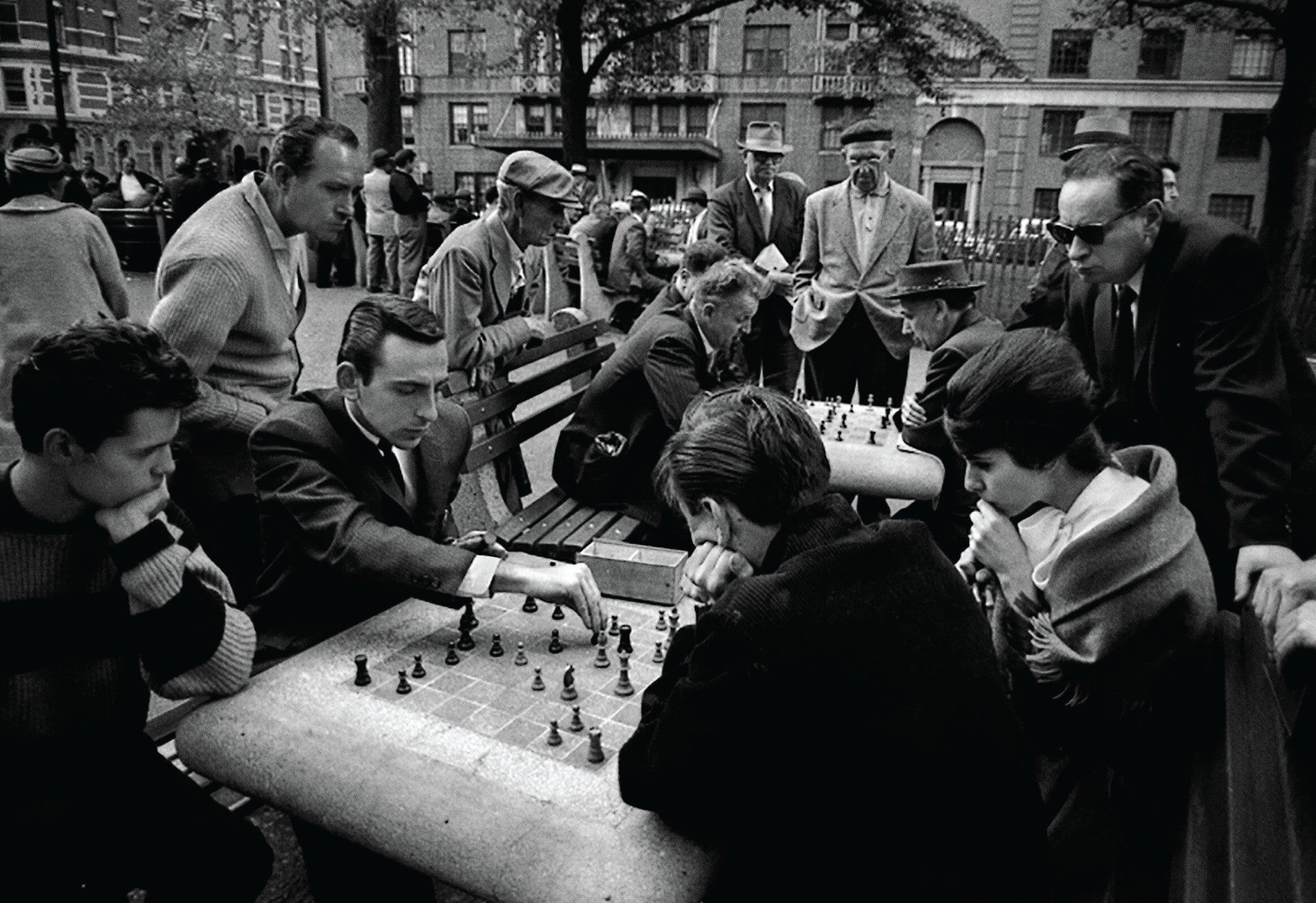 A photo of Chess Players