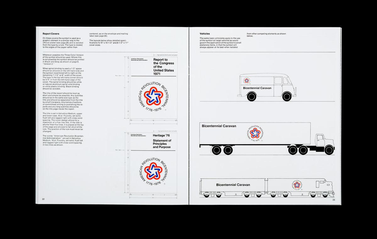 A photo of Official Symbol of the American Revolution Bicentennial: Official Graphics Standards Manual