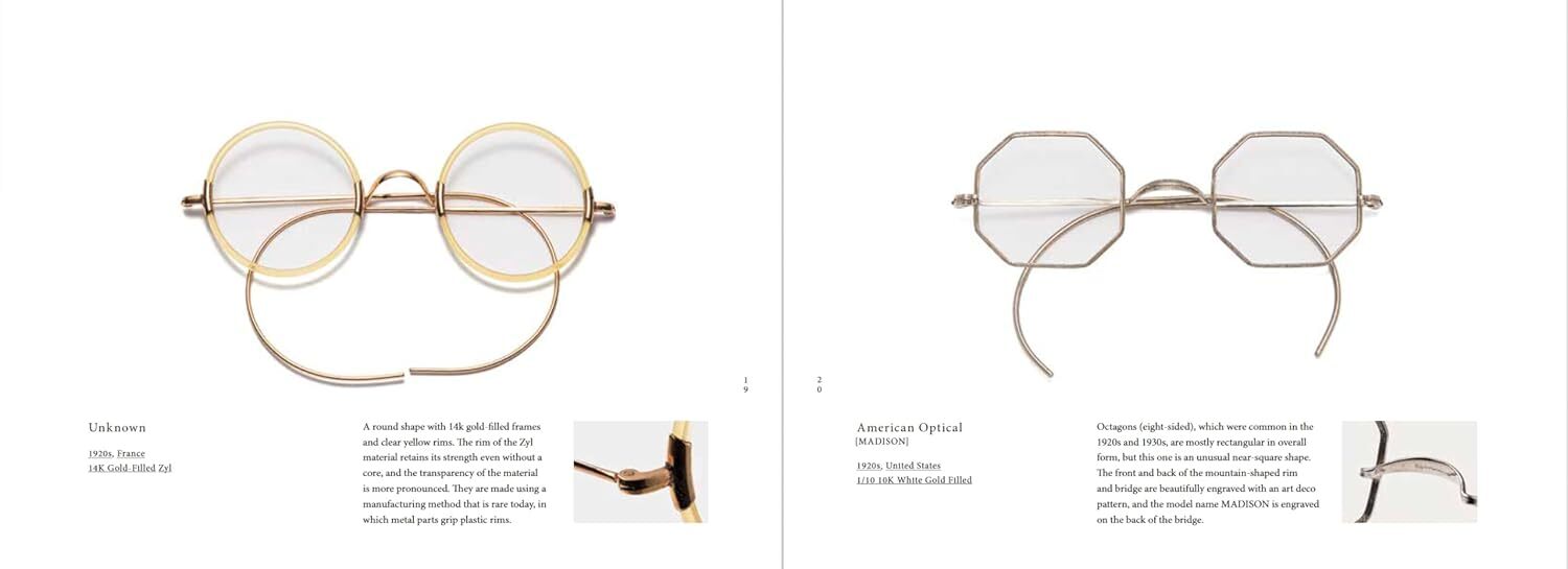 A photo of Vintage Eyewear Style: 1920s-1990s