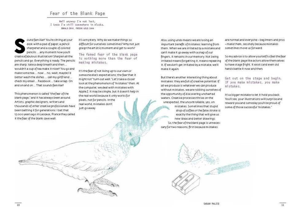 A photo of 100 Ways to Draw a Bird and Make a Living from Illustration