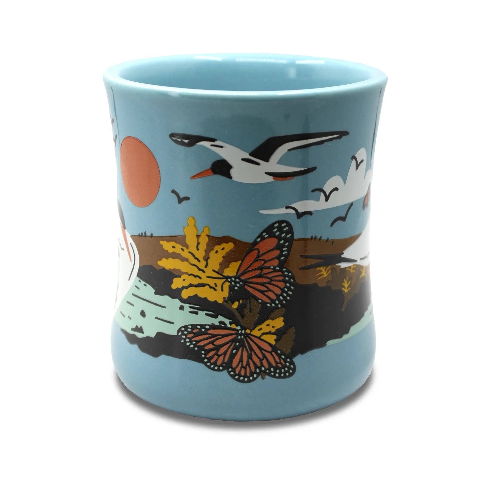 A photo of Coastal Life ceramic mug