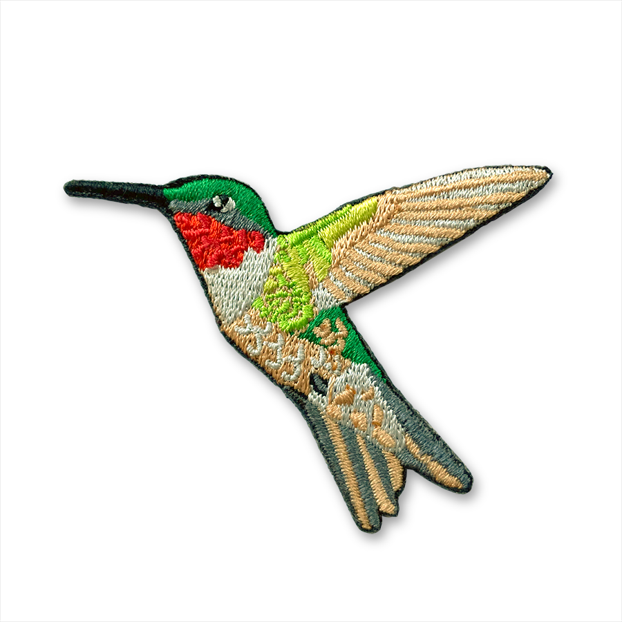 A photo of Ruby-throated Hummingbird patch