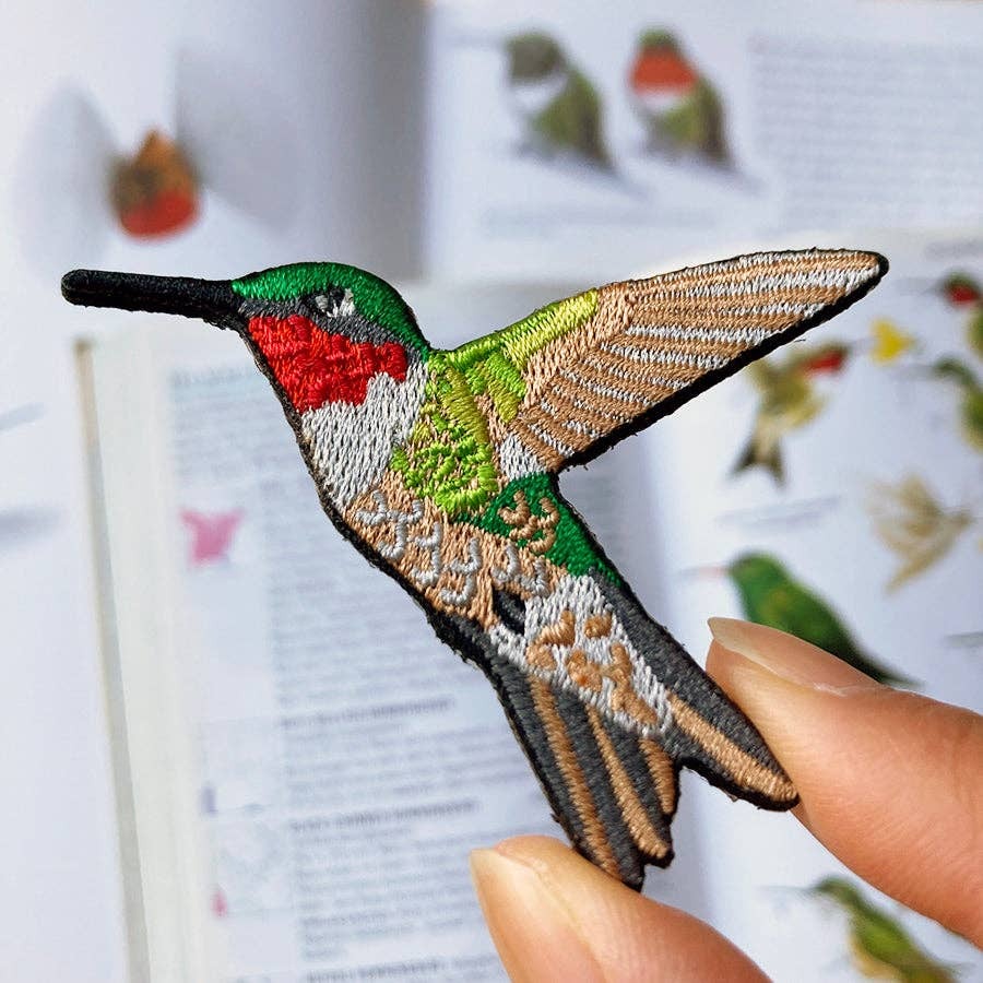 A photo of Ruby-throated Hummingbird patch