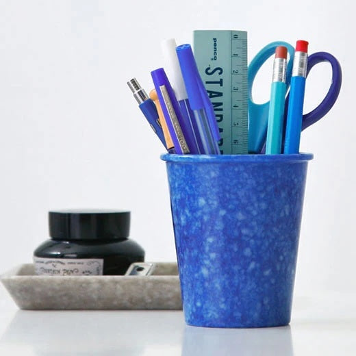 A photo of Marble pen stand