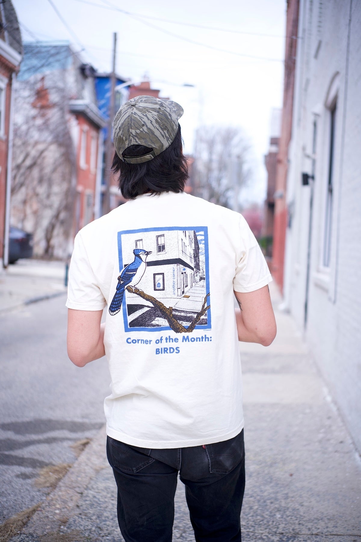 A photo of Corner of the Month: Birds shirt