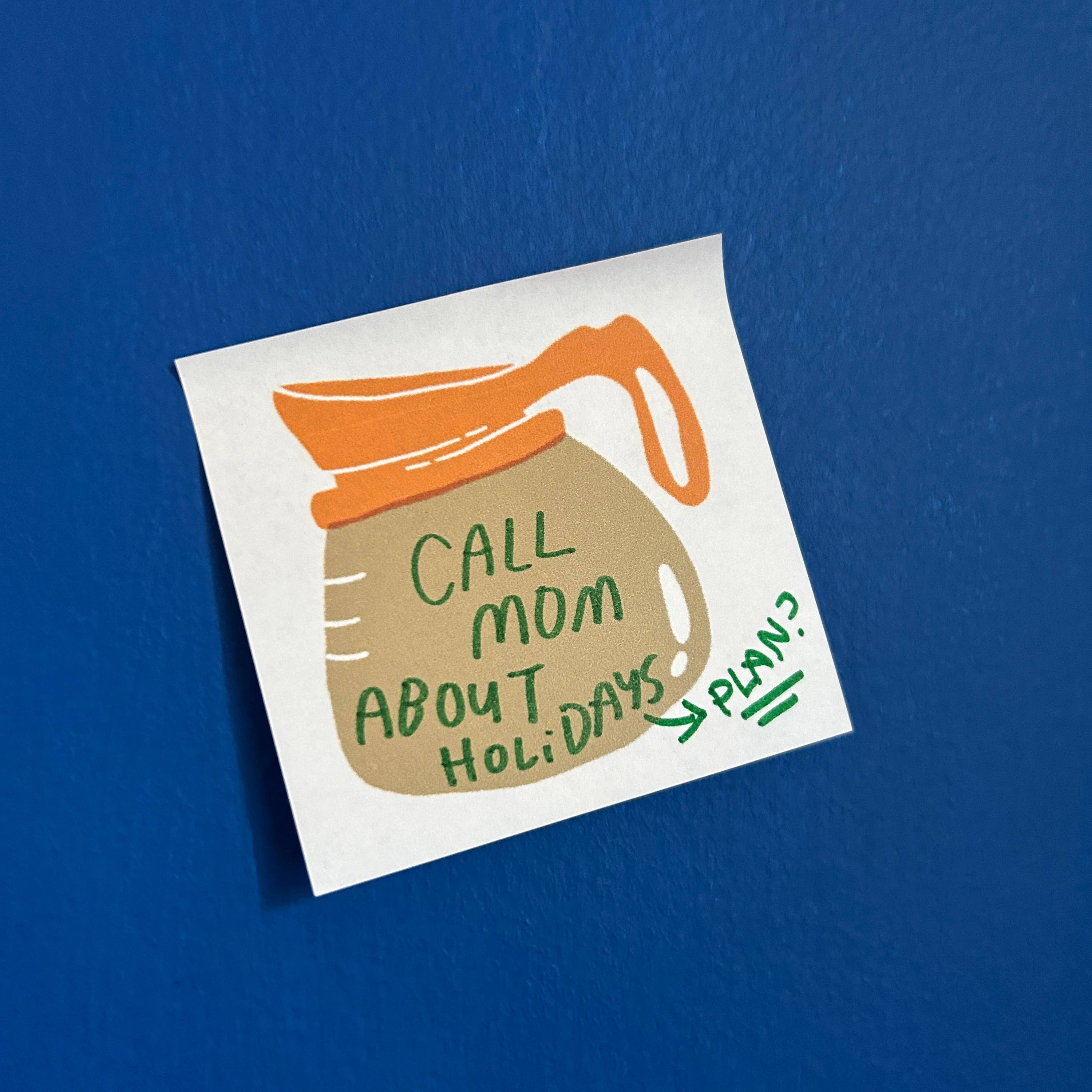 A photo of Coffee Pot sticky notepad