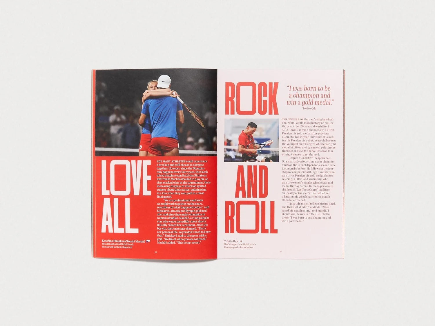 A photo of Tennis in Photographs: LES JEUX OLYMPIQUES