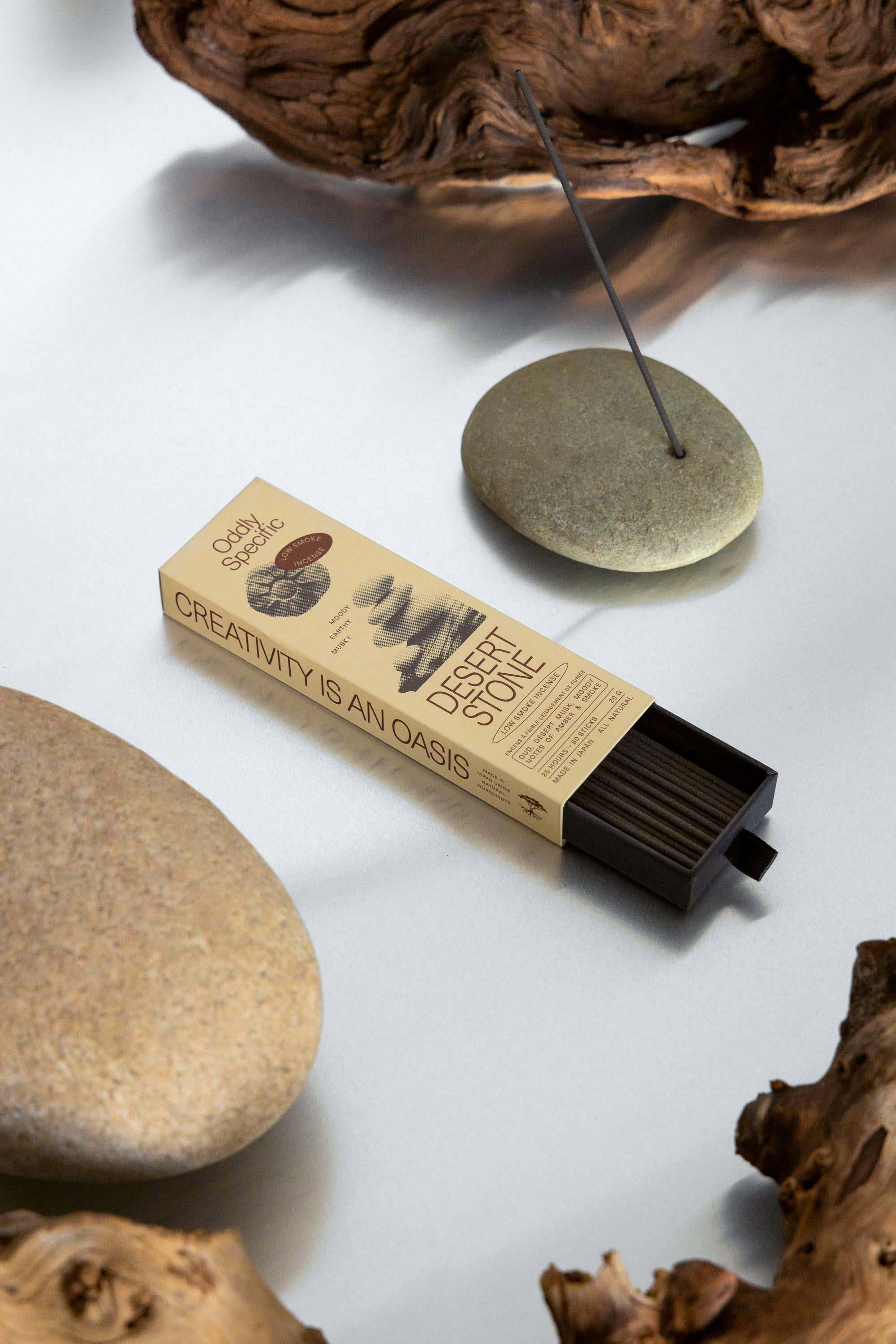 A photo of Desert Stone incense sticks