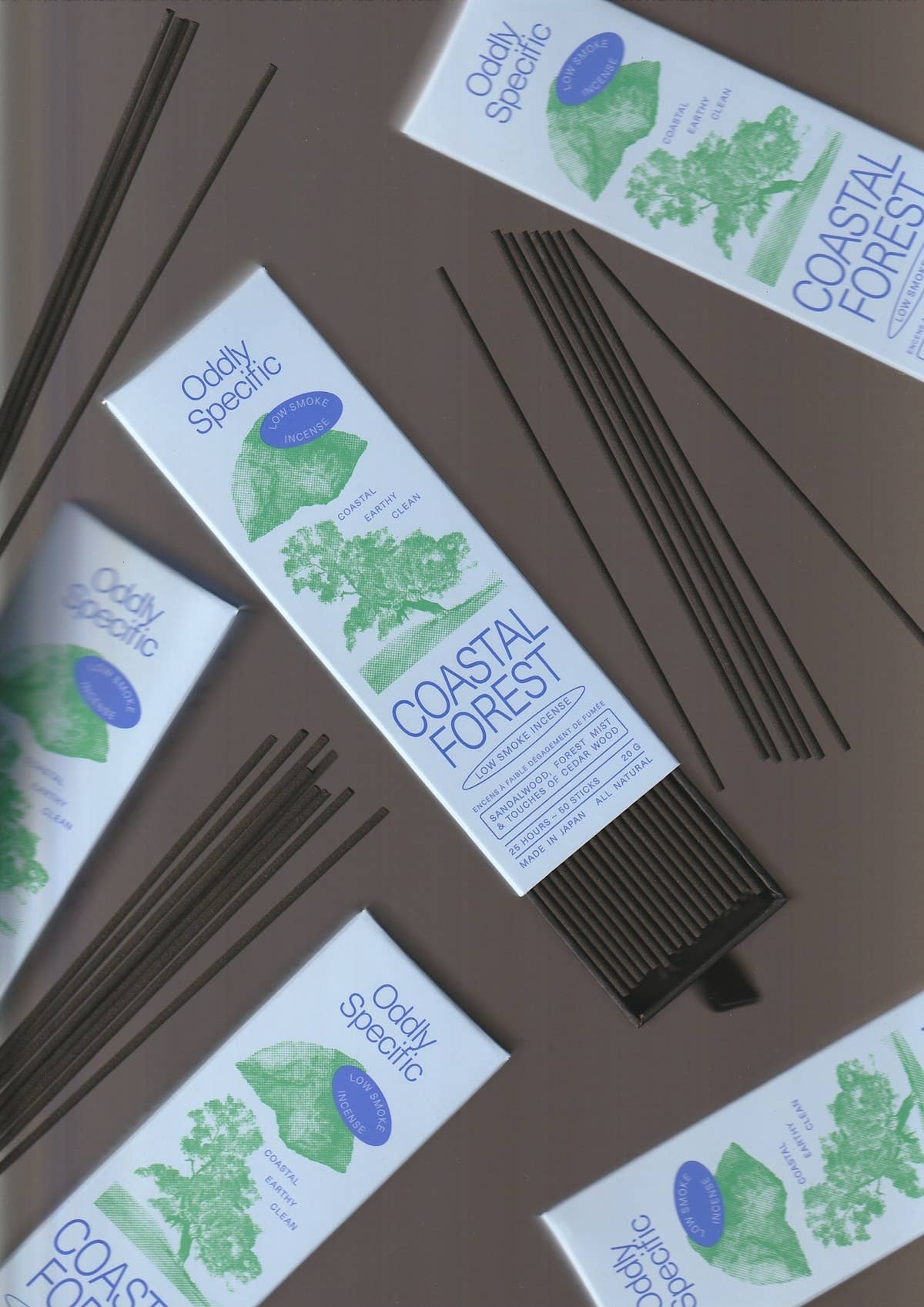 A photo of Coastal Forest incense sticks