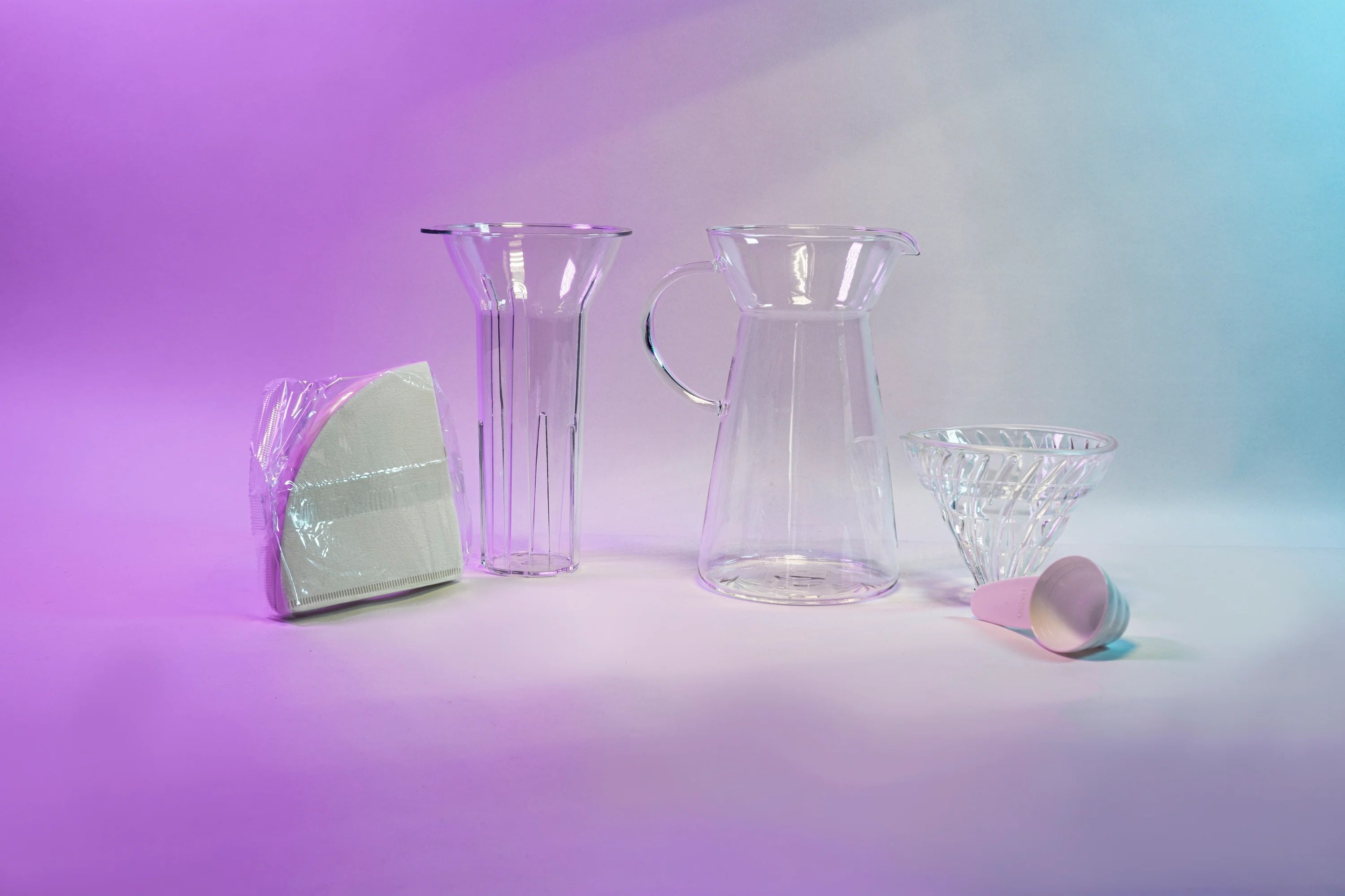 A photo of V60 Glass Iced Coffee Set