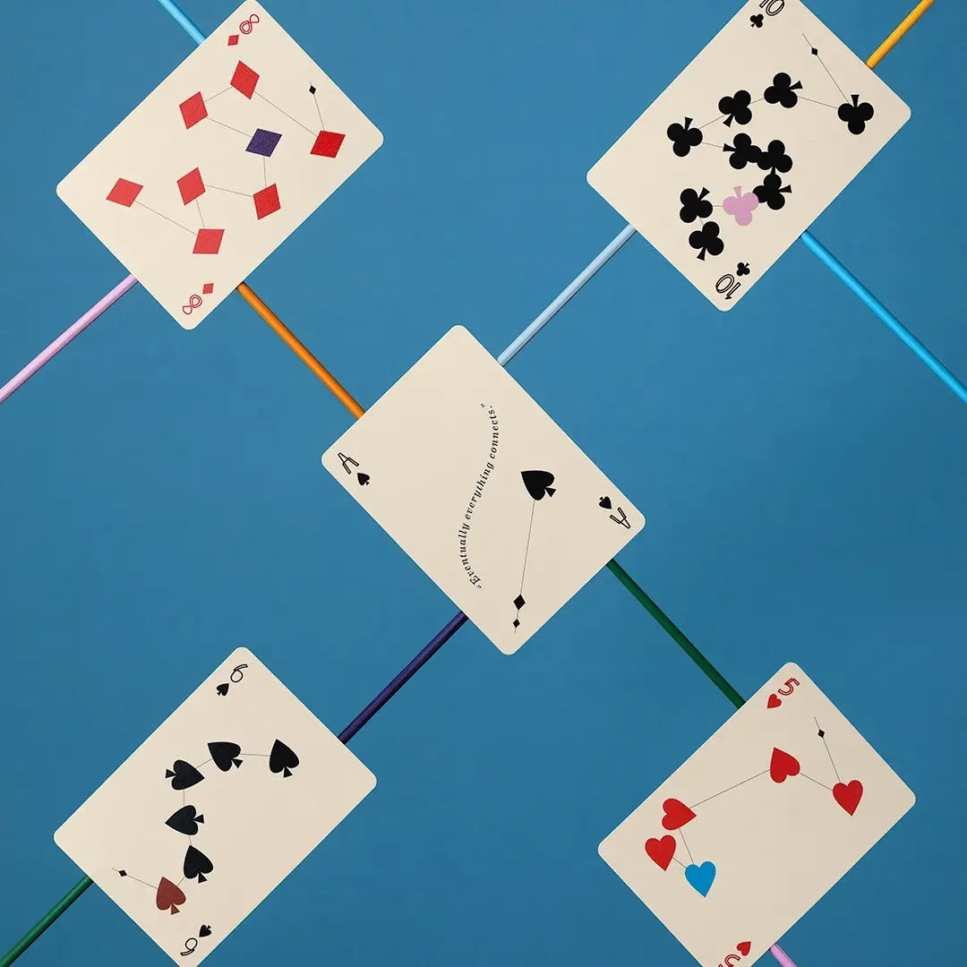 A photo of Eames "Kite" Playing Cards