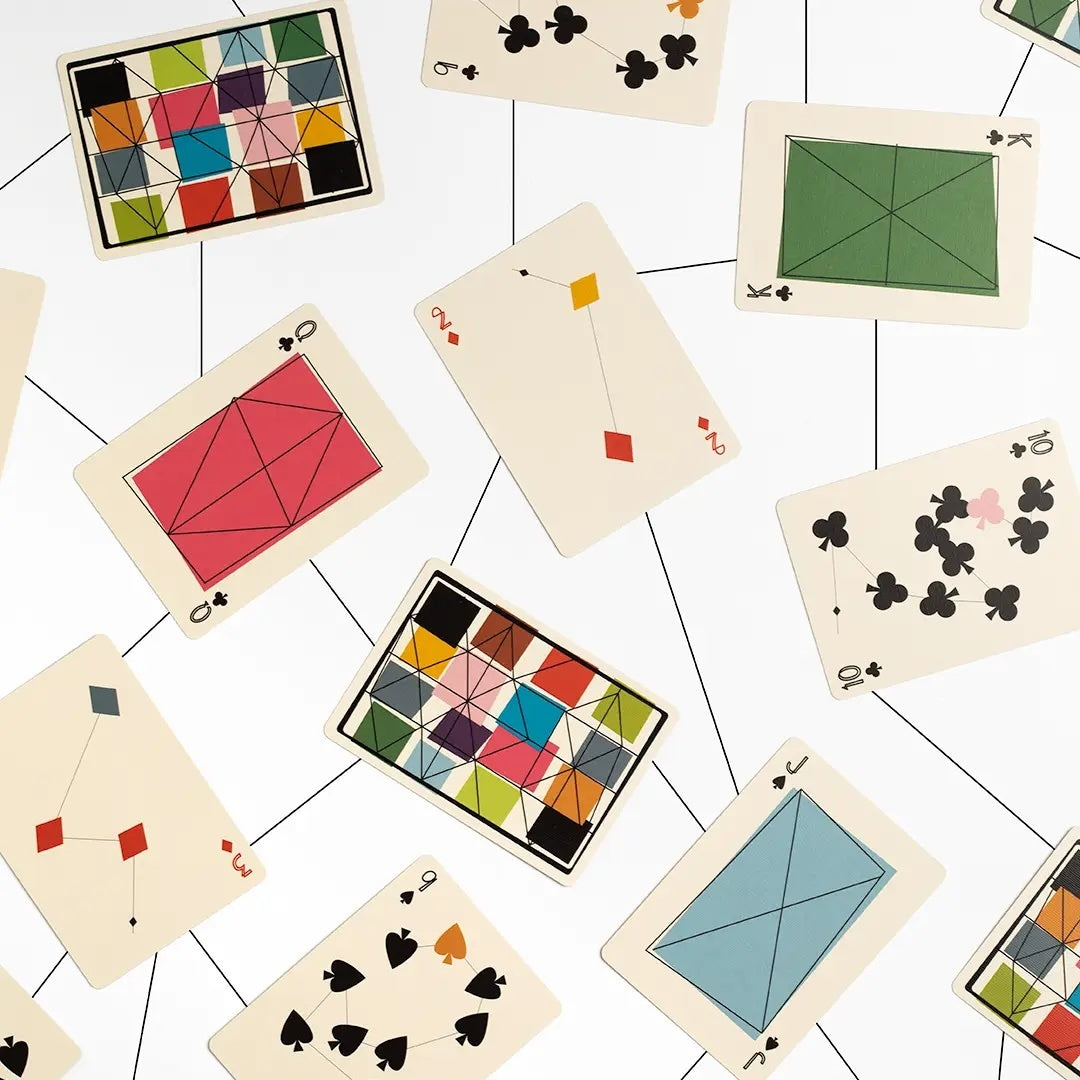 A photo of Eames "Kite" Playing Cards