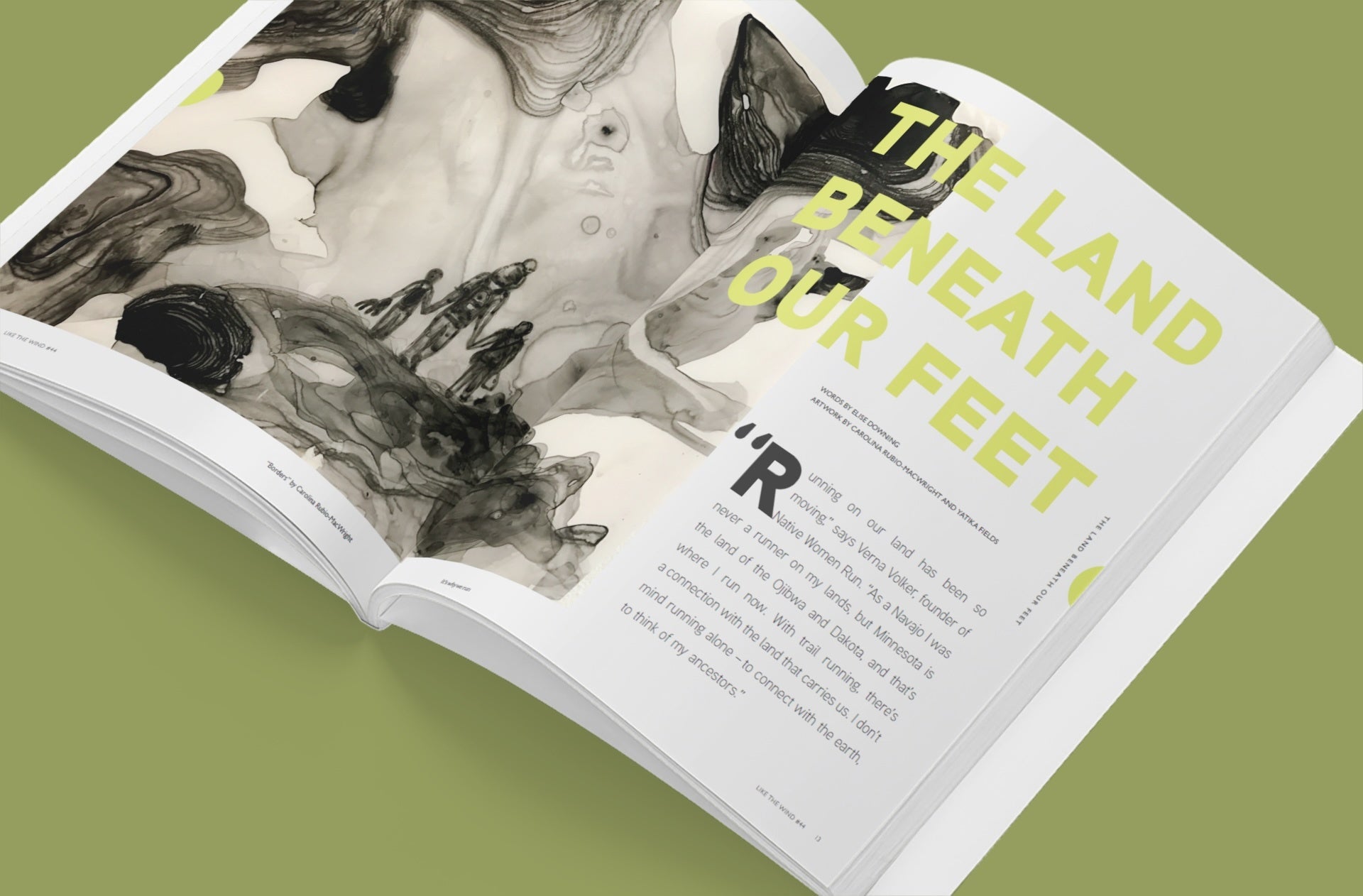 A photo of Like the Wind Magazine Issue 44