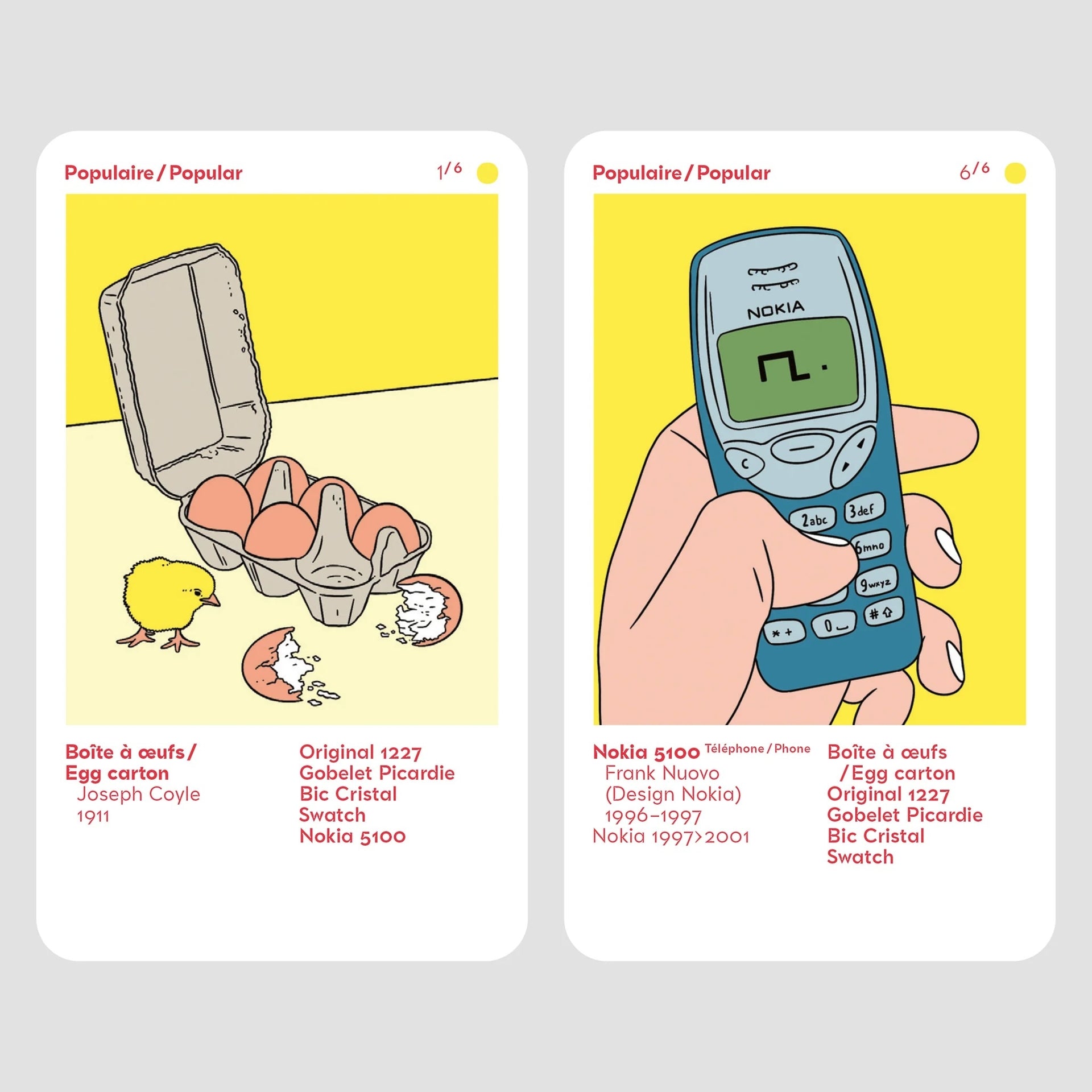 A photo of Happy Design Families card game