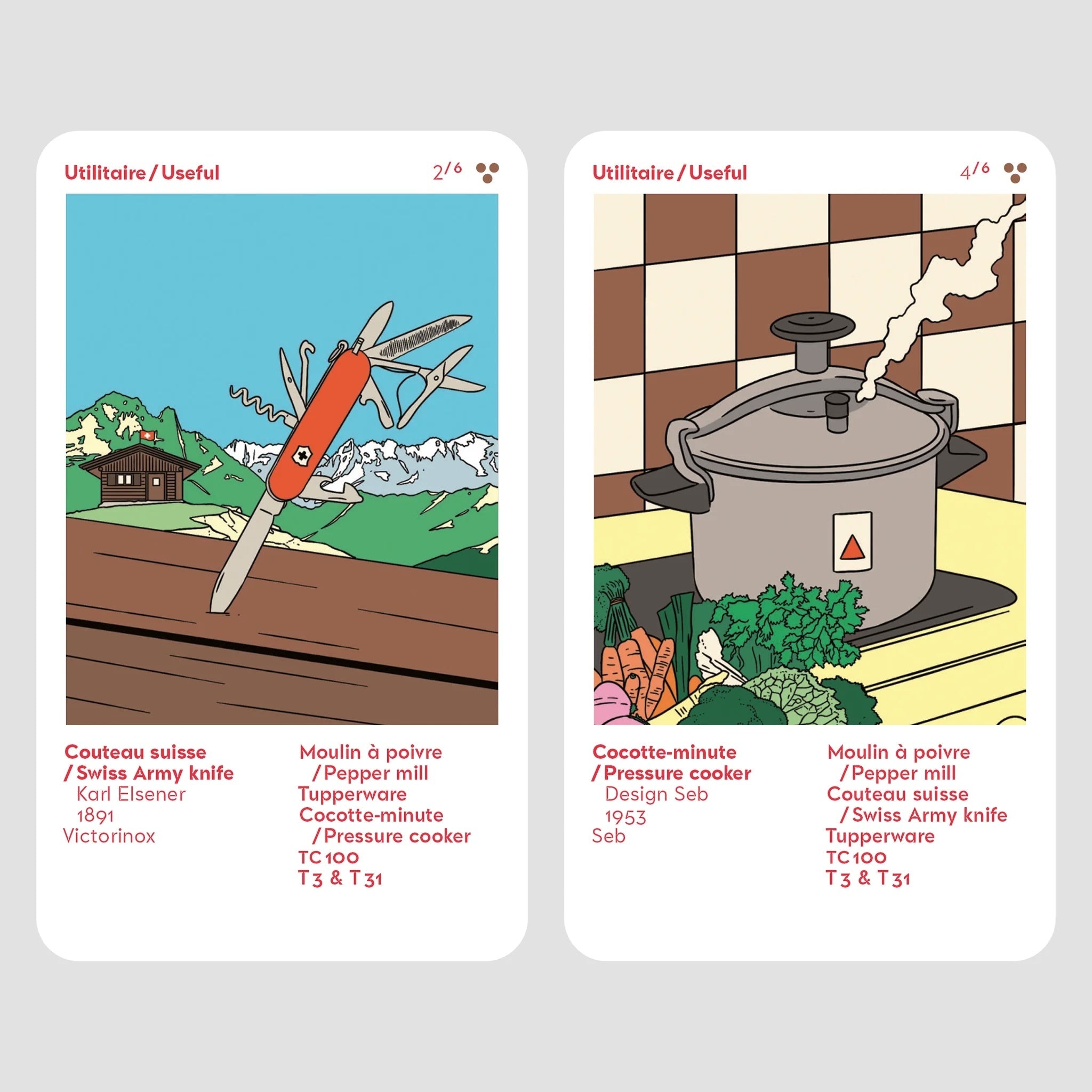 A photo of Happy Design Families card game