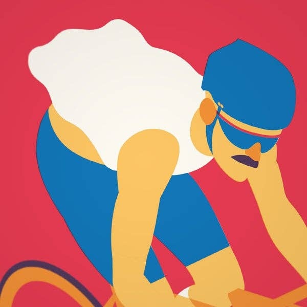 A photo of Downhill print