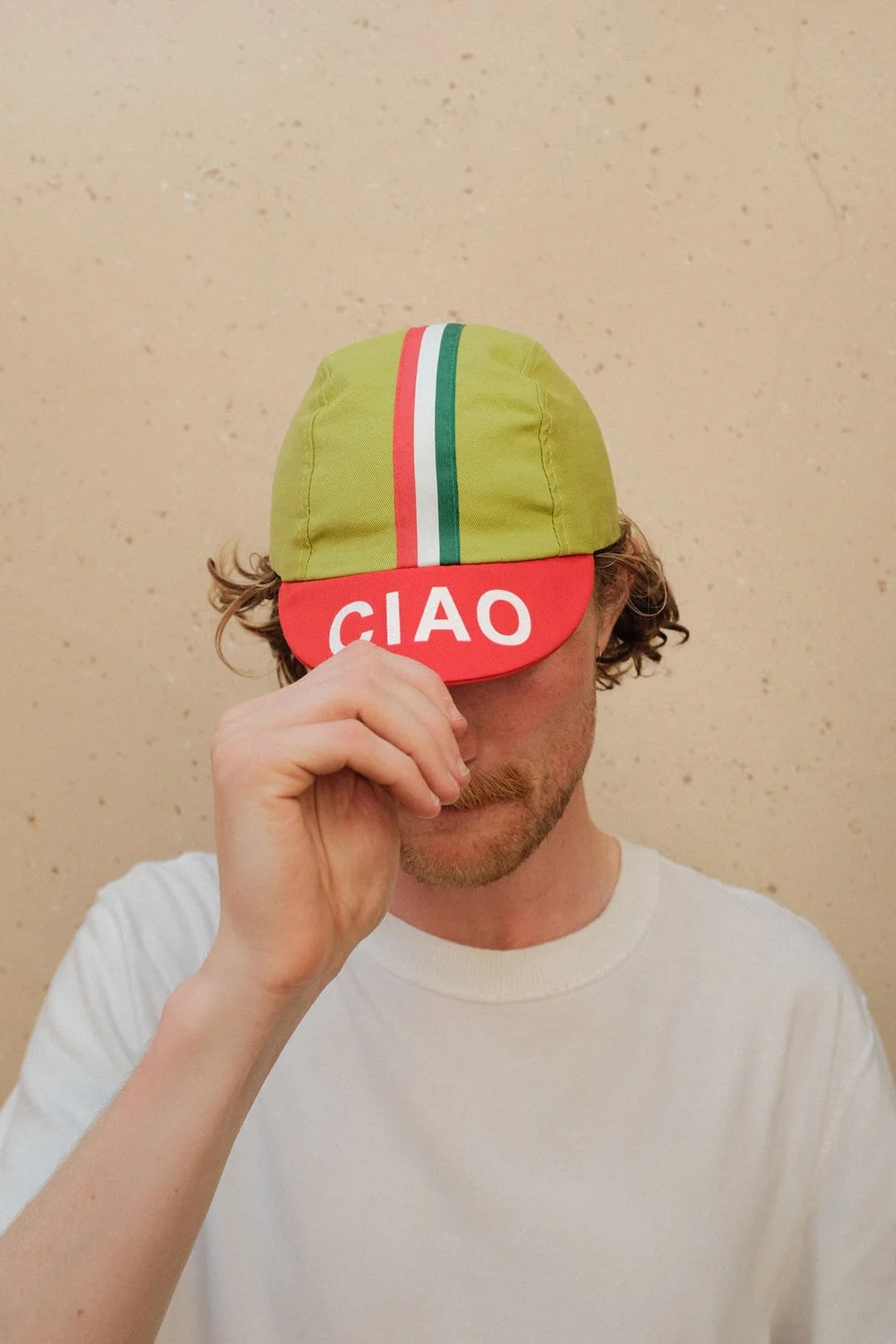 A photo of Tour of Italy cycling cap