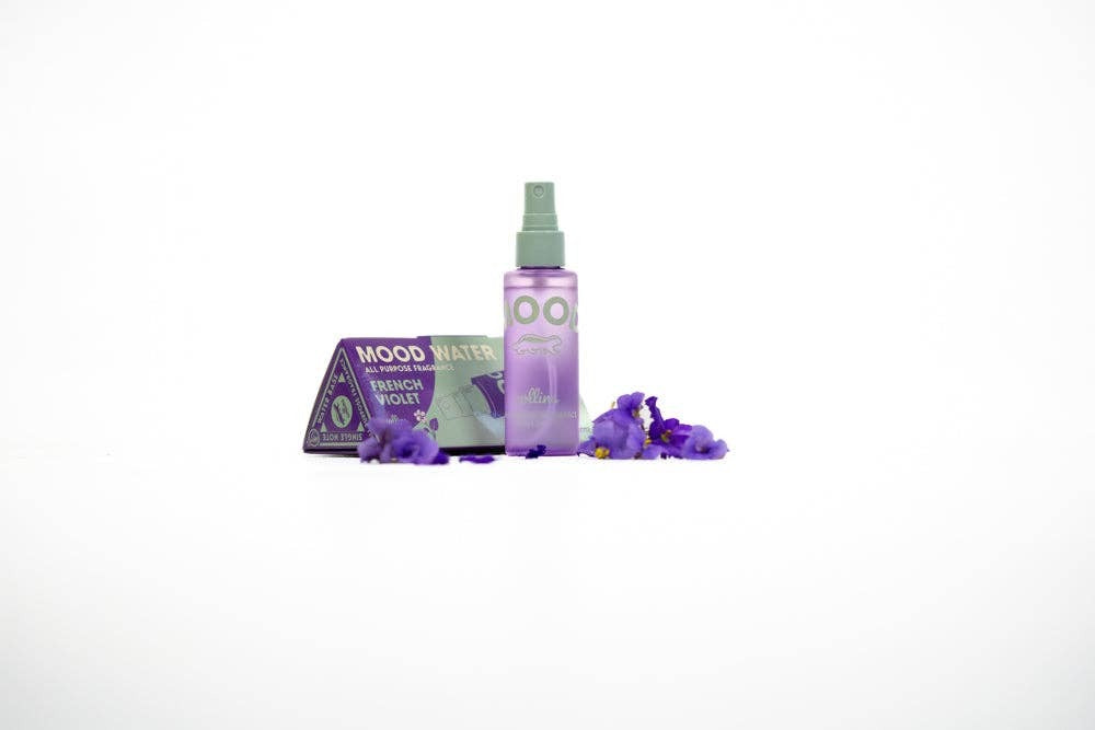 A photo of Mood Water: French Violet room spray